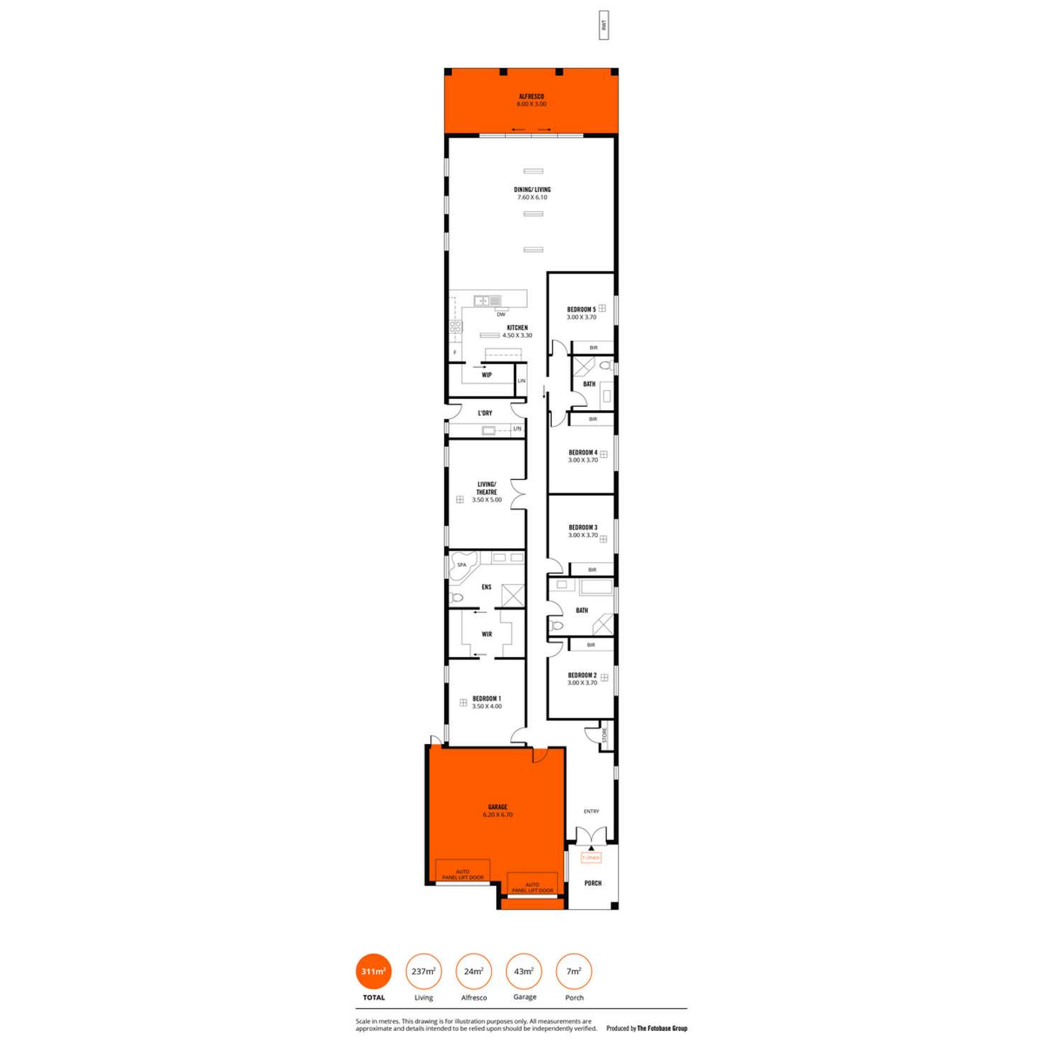 Floorplan of Homely house listing, 49B Angas Avenue, Vale Park SA 5081