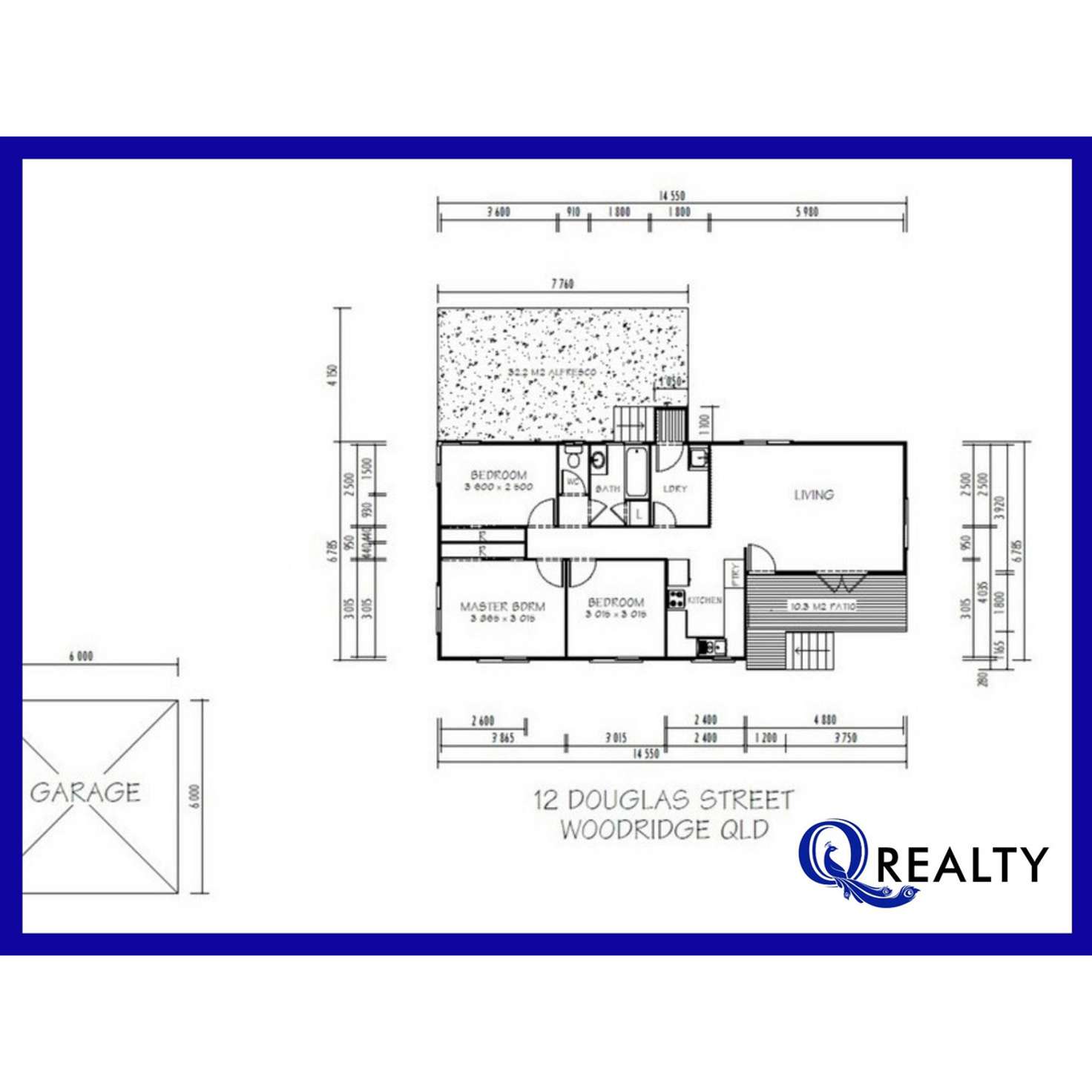 Floorplan of Homely house listing, 12 Douglas Street, Woodridge QLD 4114