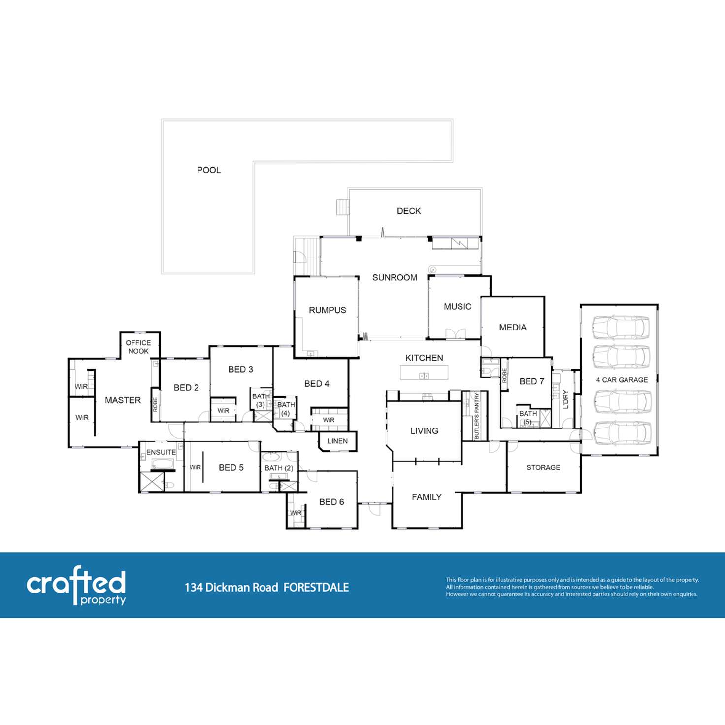 Floorplan of Homely house listing, 134 Dickman Road, Forestdale QLD 4118