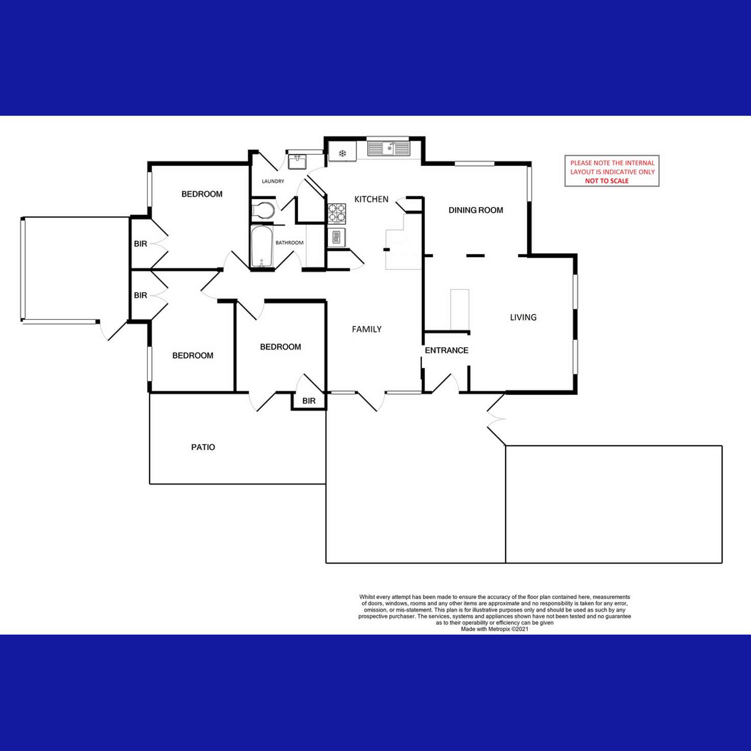 Floorplan of Homely house listing, 30 Liseron Way, Ferndale WA 6148