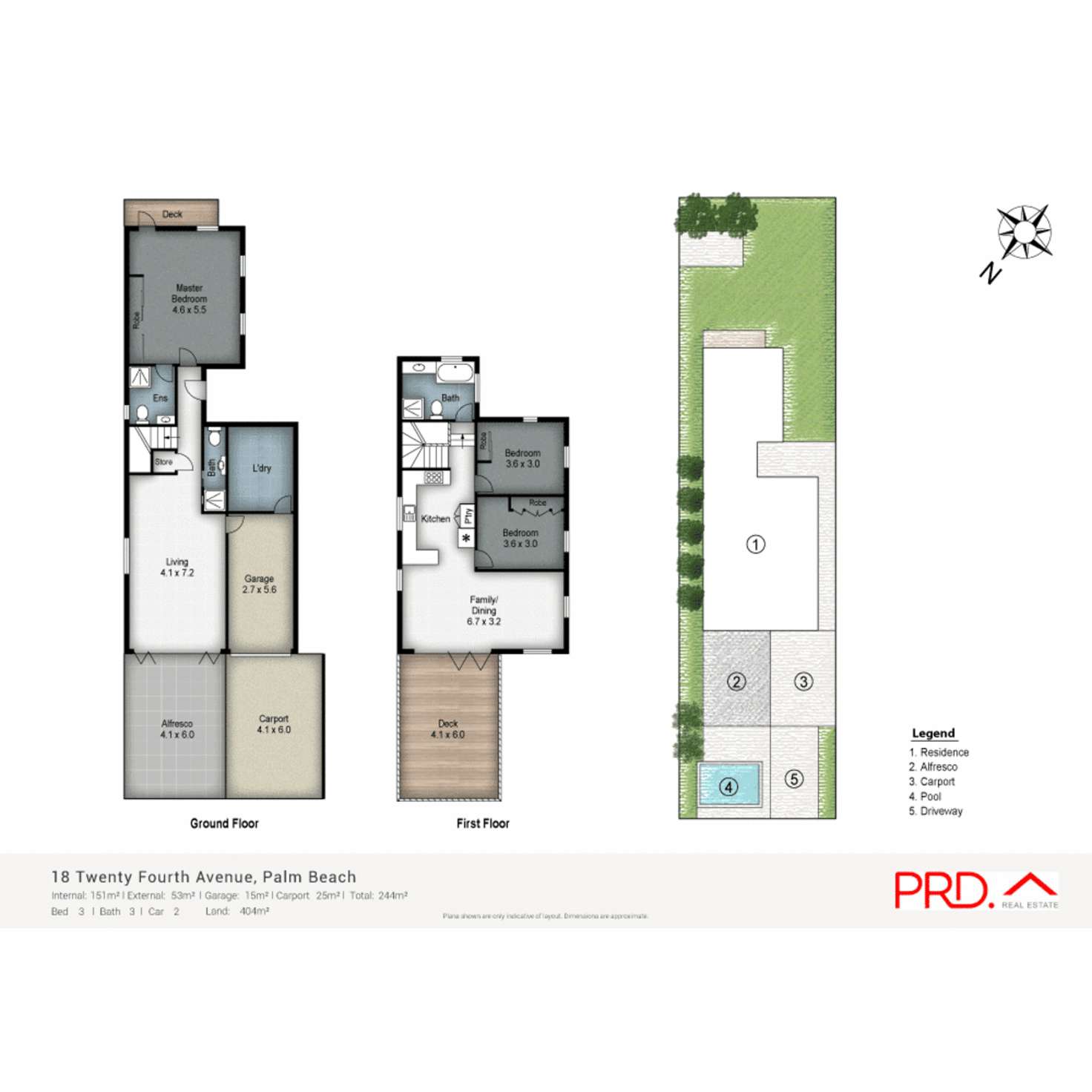 Floorplan of Homely house listing, 18 Twenty Fourth Avenue, Palm Beach QLD 4221