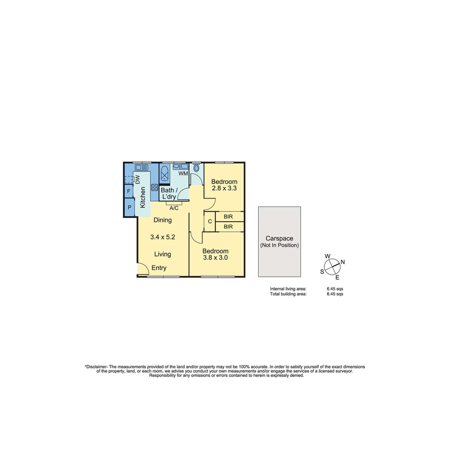 Floorplan of Homely apartment listing, 17/29 Fairway Street, Frankston VIC 3199