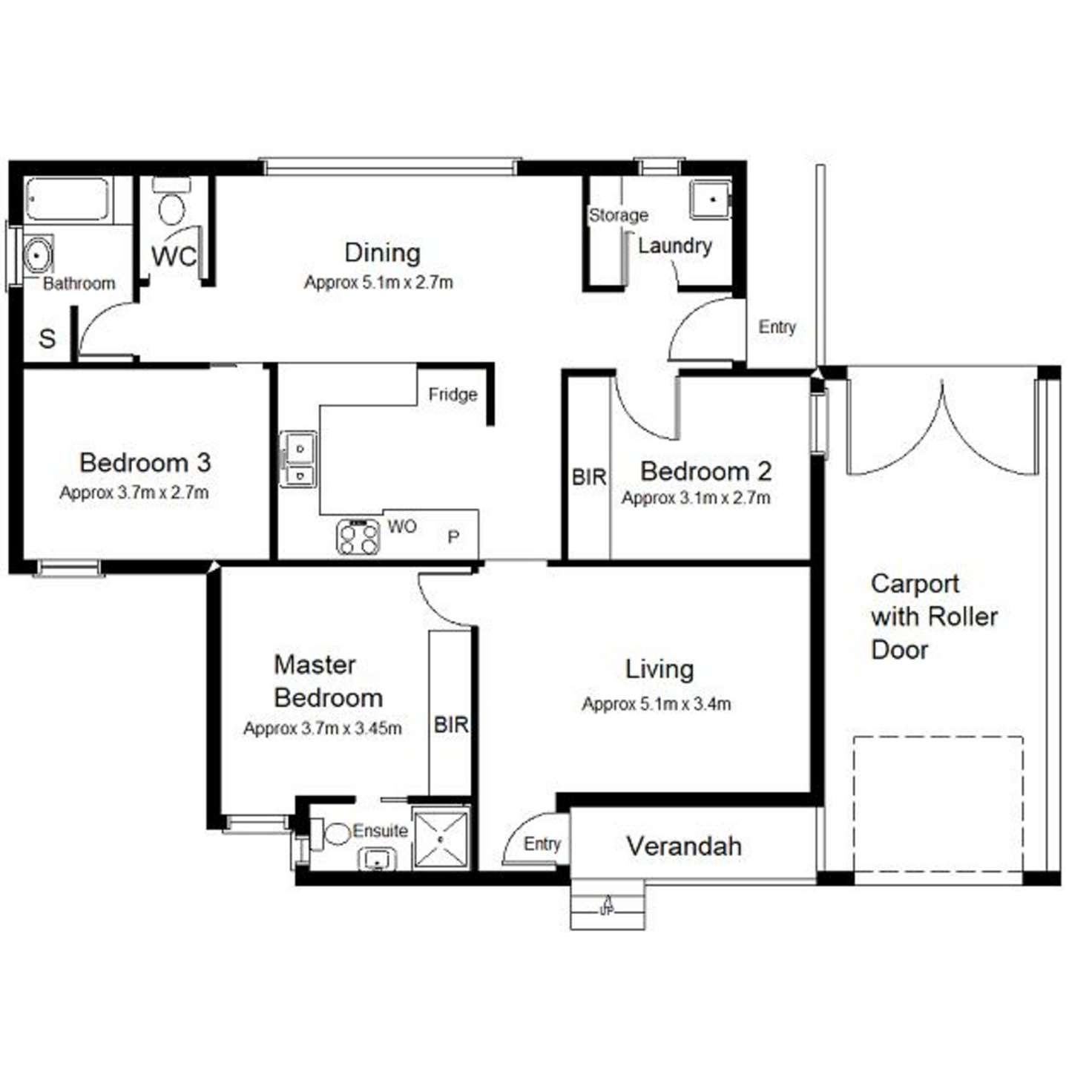 Floorplan of Homely house listing, 24 Kay Crescent, Port Augusta West SA 5700