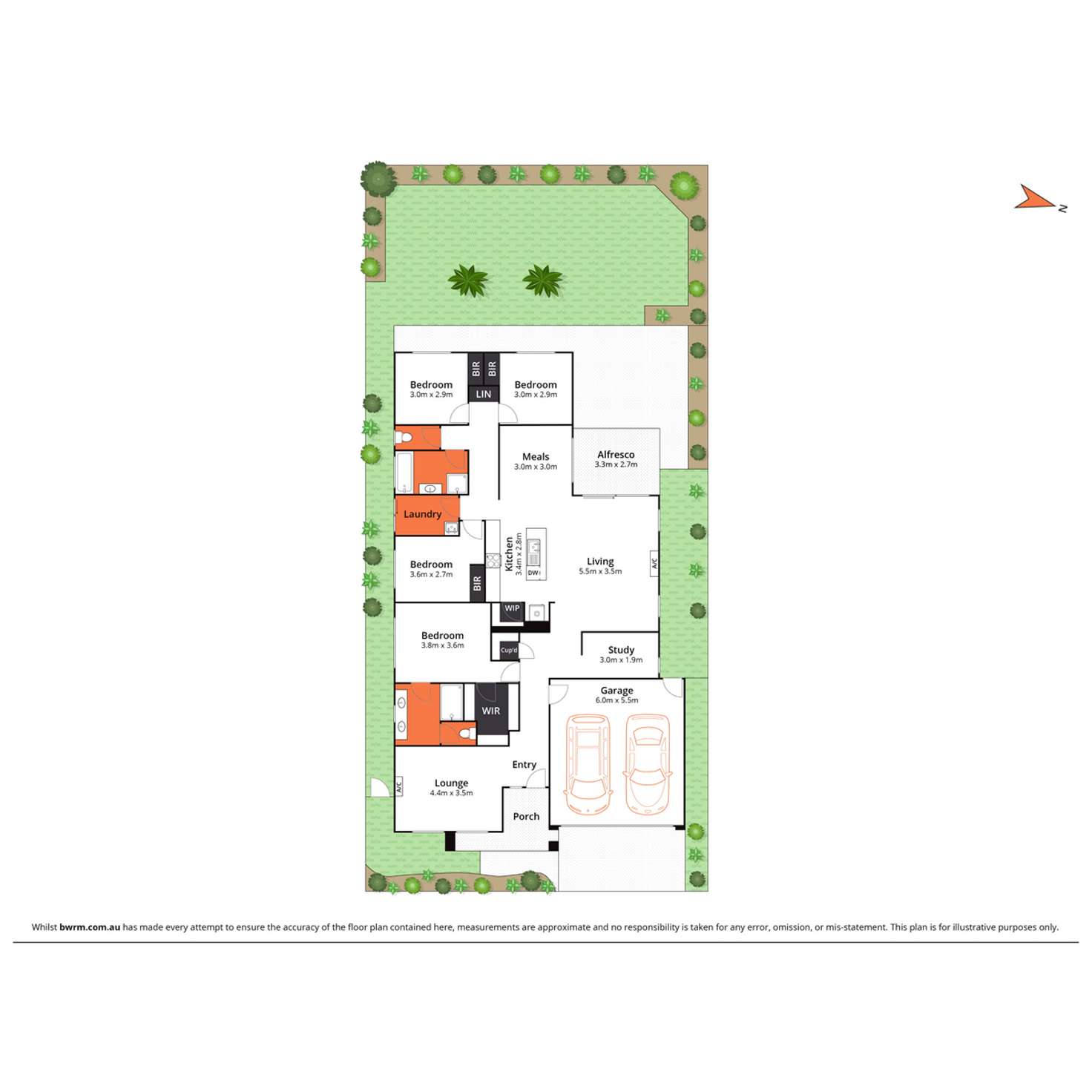 Floorplan of Homely house listing, 2243 Warralily Boulevard, Armstrong Creek VIC 3217