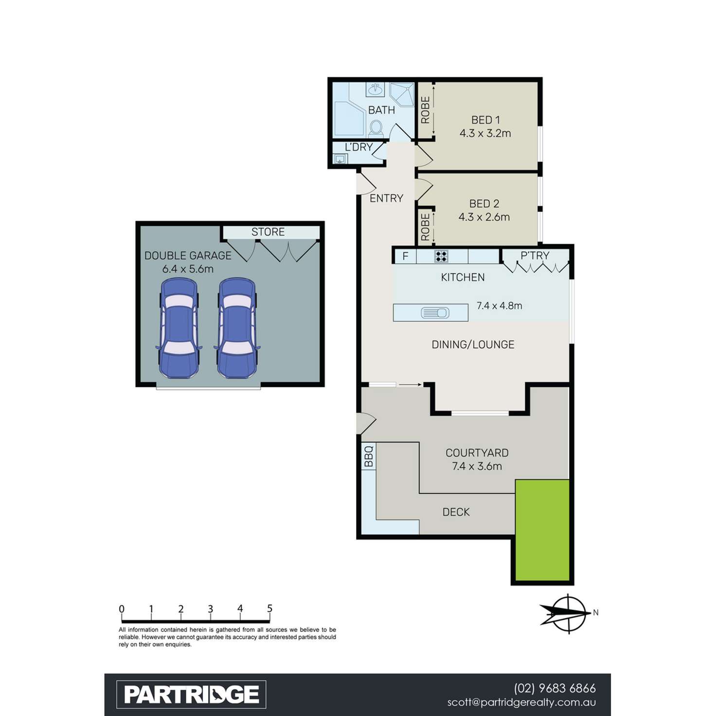 Floorplan of Homely unit listing, 1/3-7 Windermere Avenue, Northmead NSW 2152