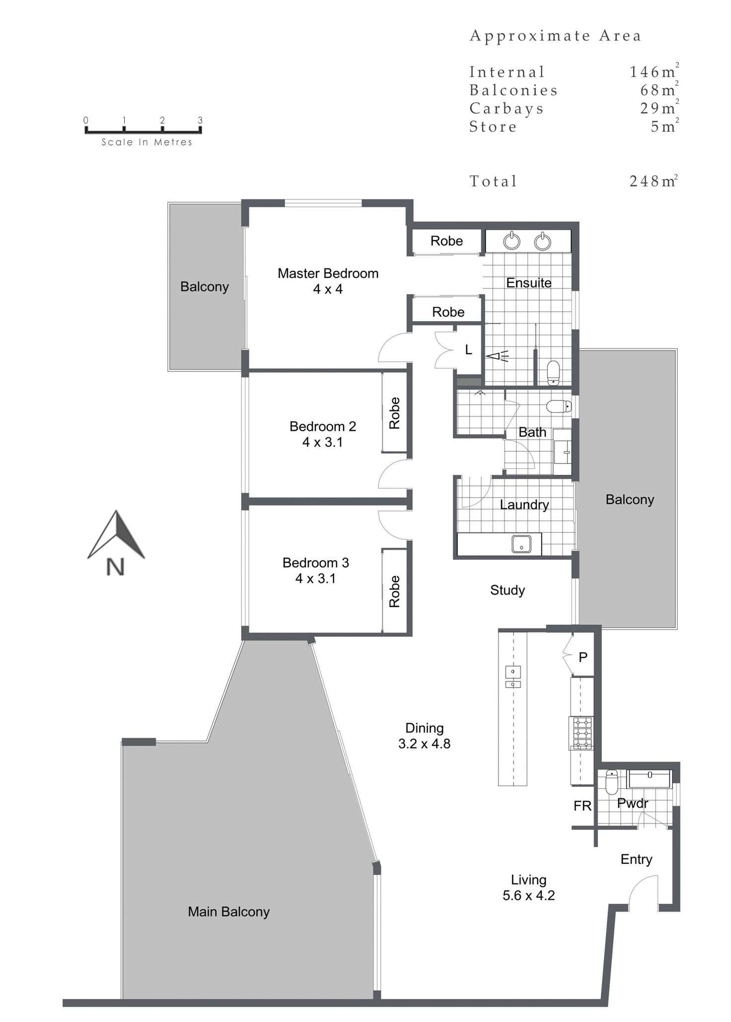 Floorplan of Homely apartment listing, 20/52 Rollinson Road, North Coogee WA 6163
