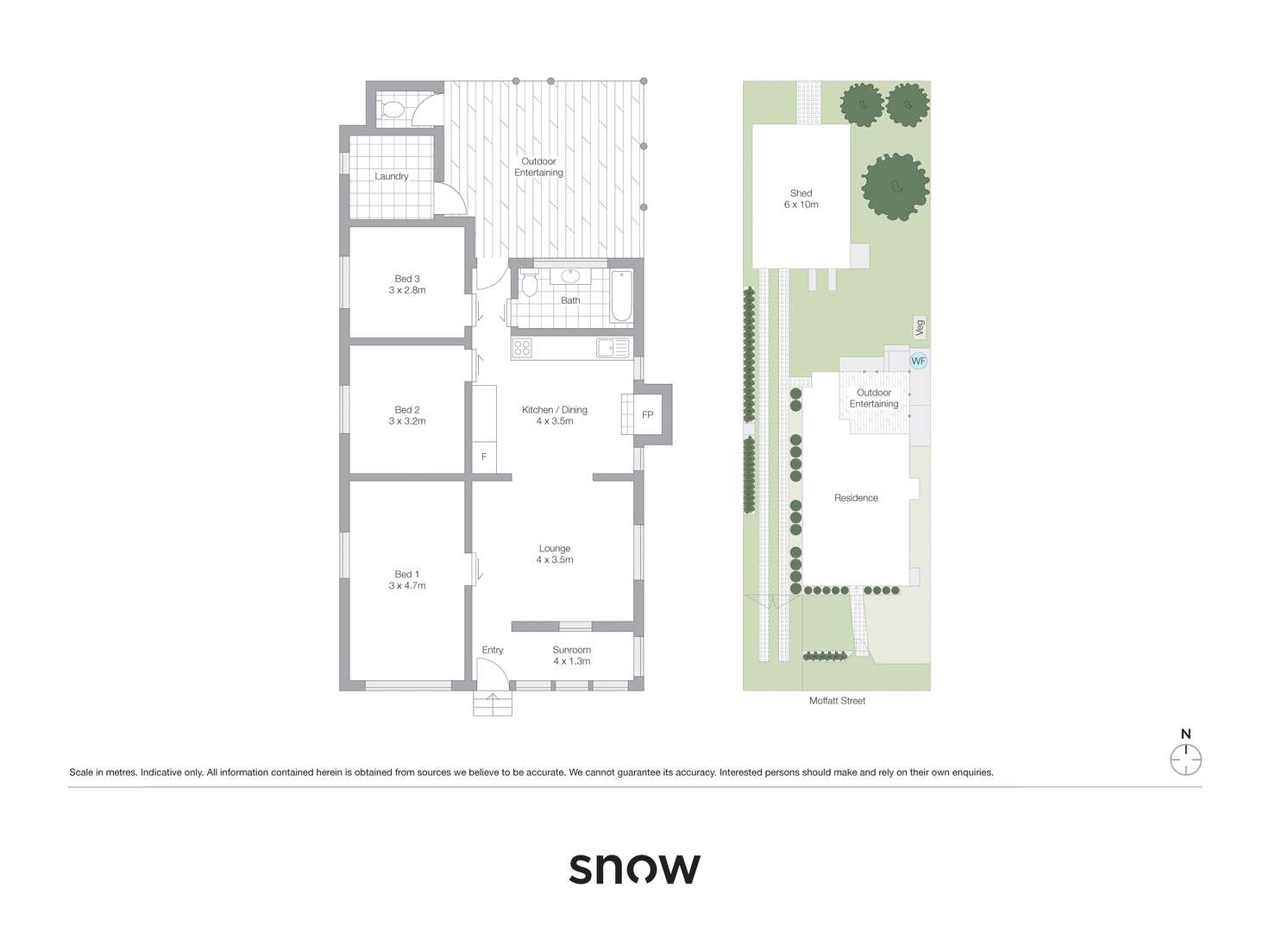 Floorplan of Homely house listing, 3 Moffatt Street, North Toowoomba QLD 4350