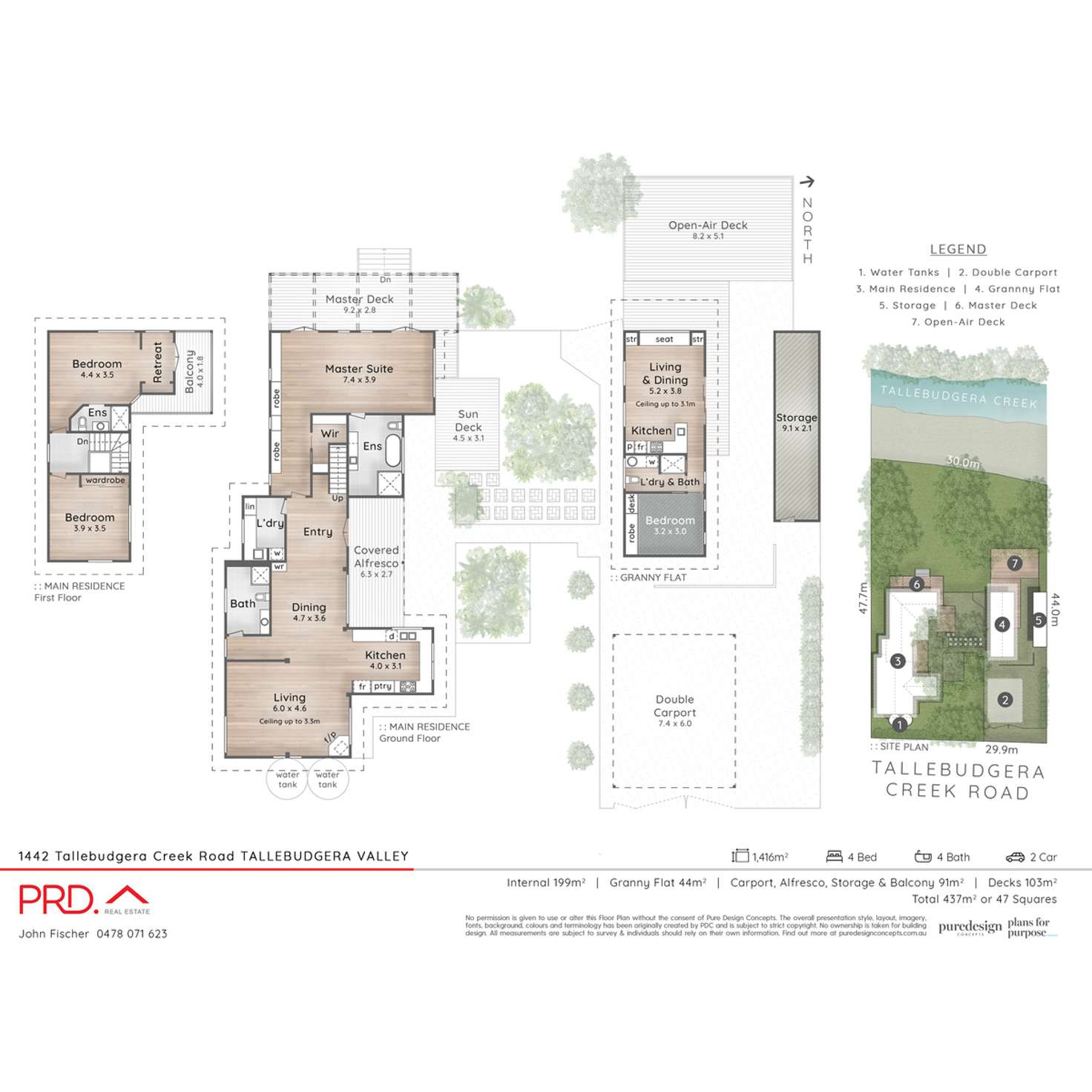 Floorplan of Homely house listing, 1442 Tallebudgera Creek Road, Tallebudgera Valley QLD 4228