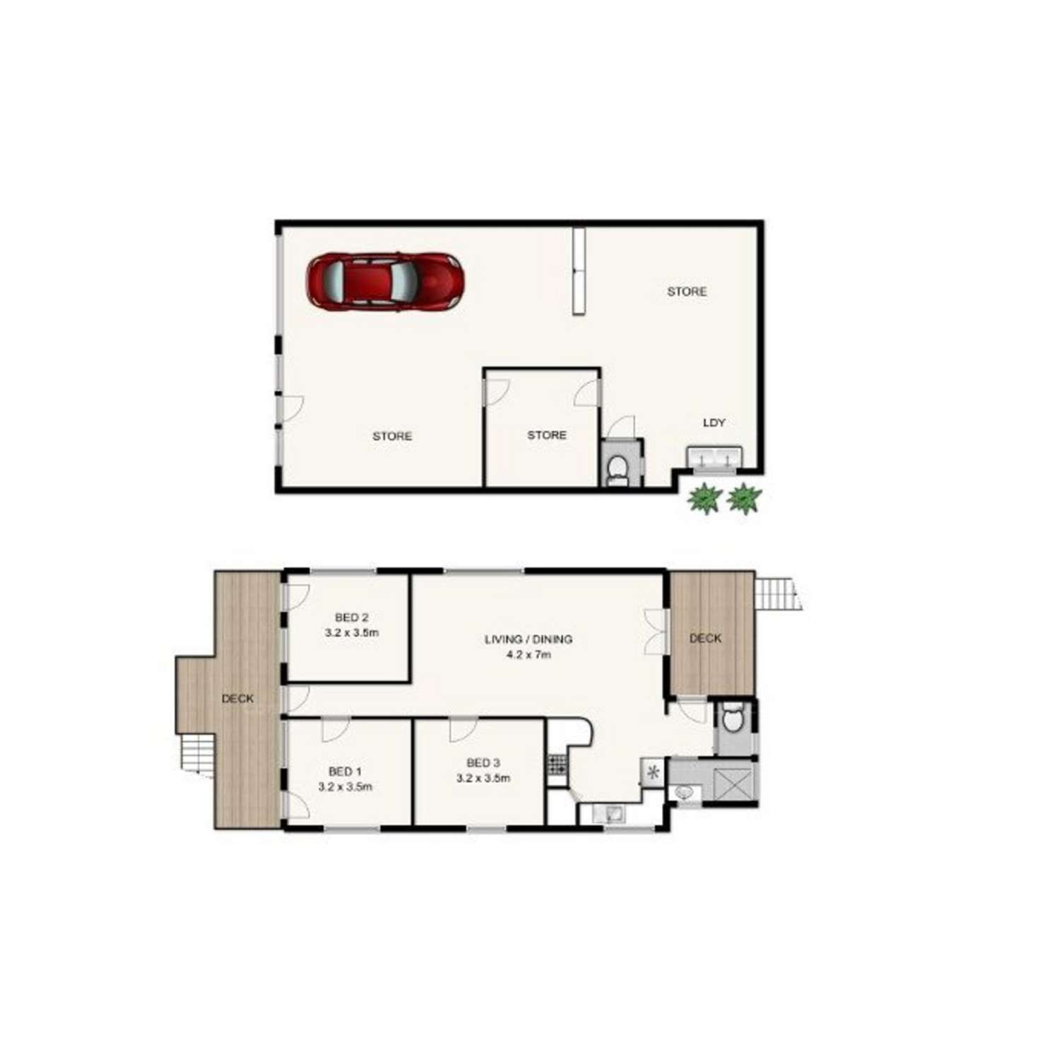 Floorplan of Homely house listing, 56 Princess Street, Petrie Terrace QLD 4000