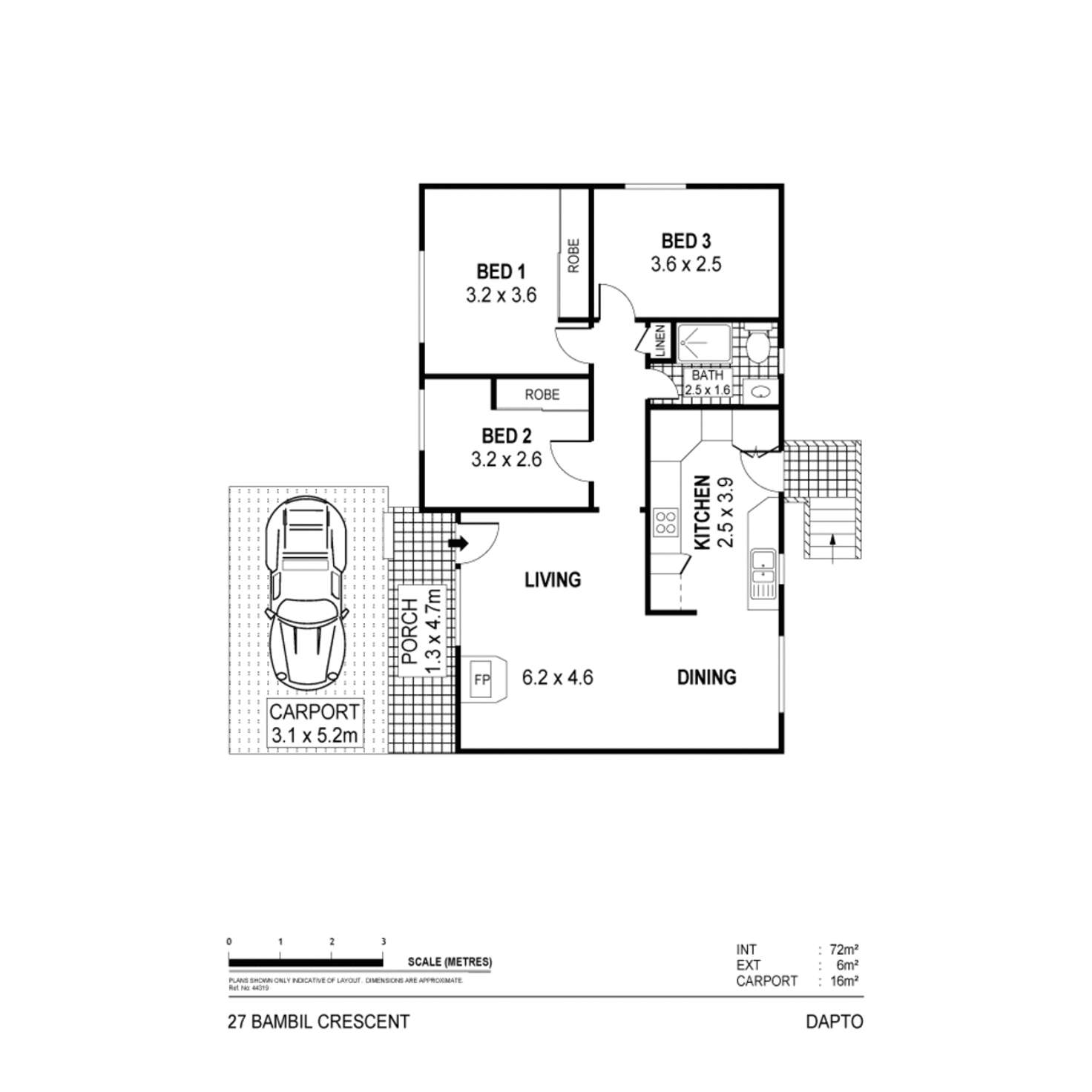 Floorplan of Homely house listing, 27 Bambil Crescent, Dapto NSW 2530