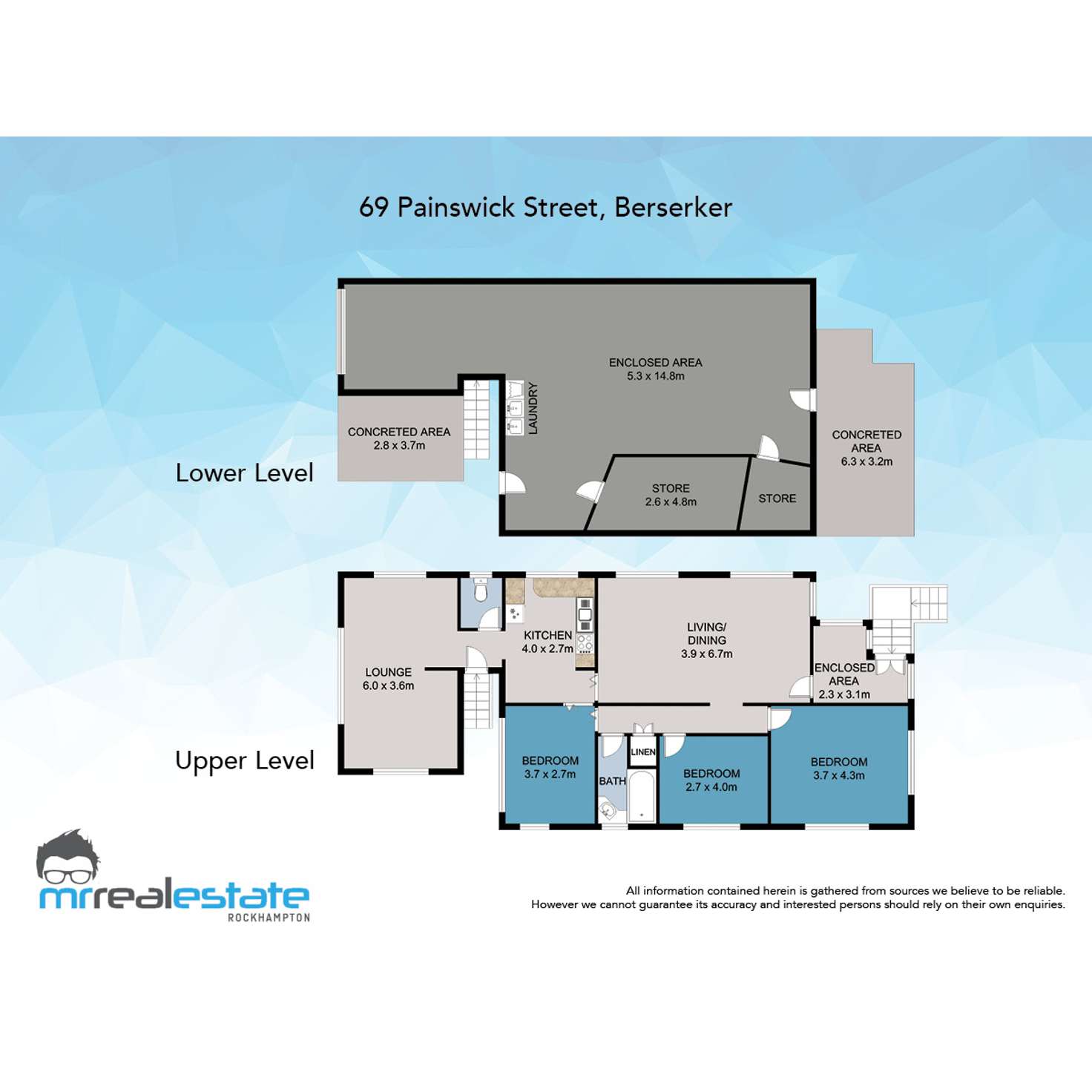 Floorplan of Homely house listing, 69 Painswick Street, Berserker QLD 4701