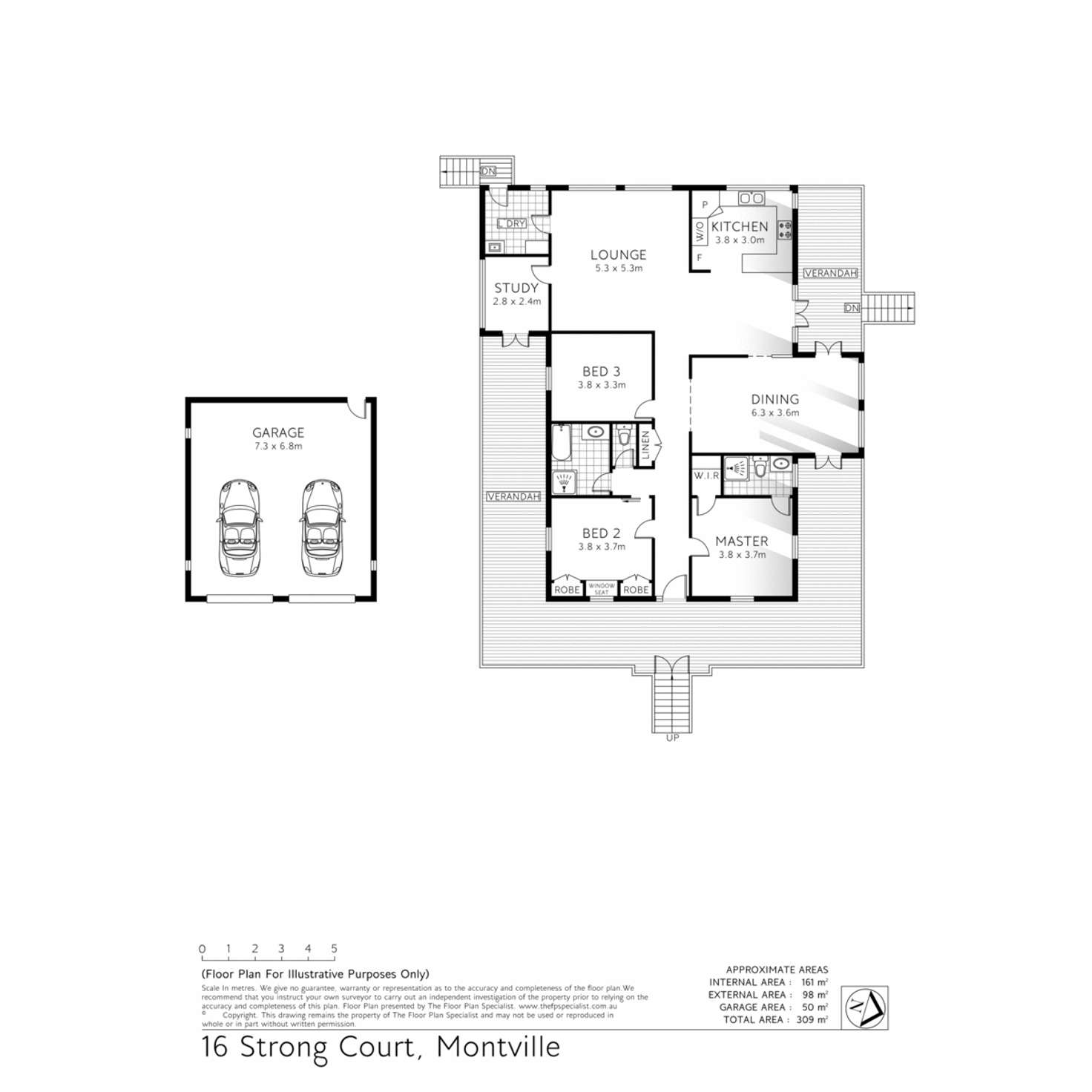 Floorplan of Homely house listing, 16 Strong Court, Montville QLD 4560