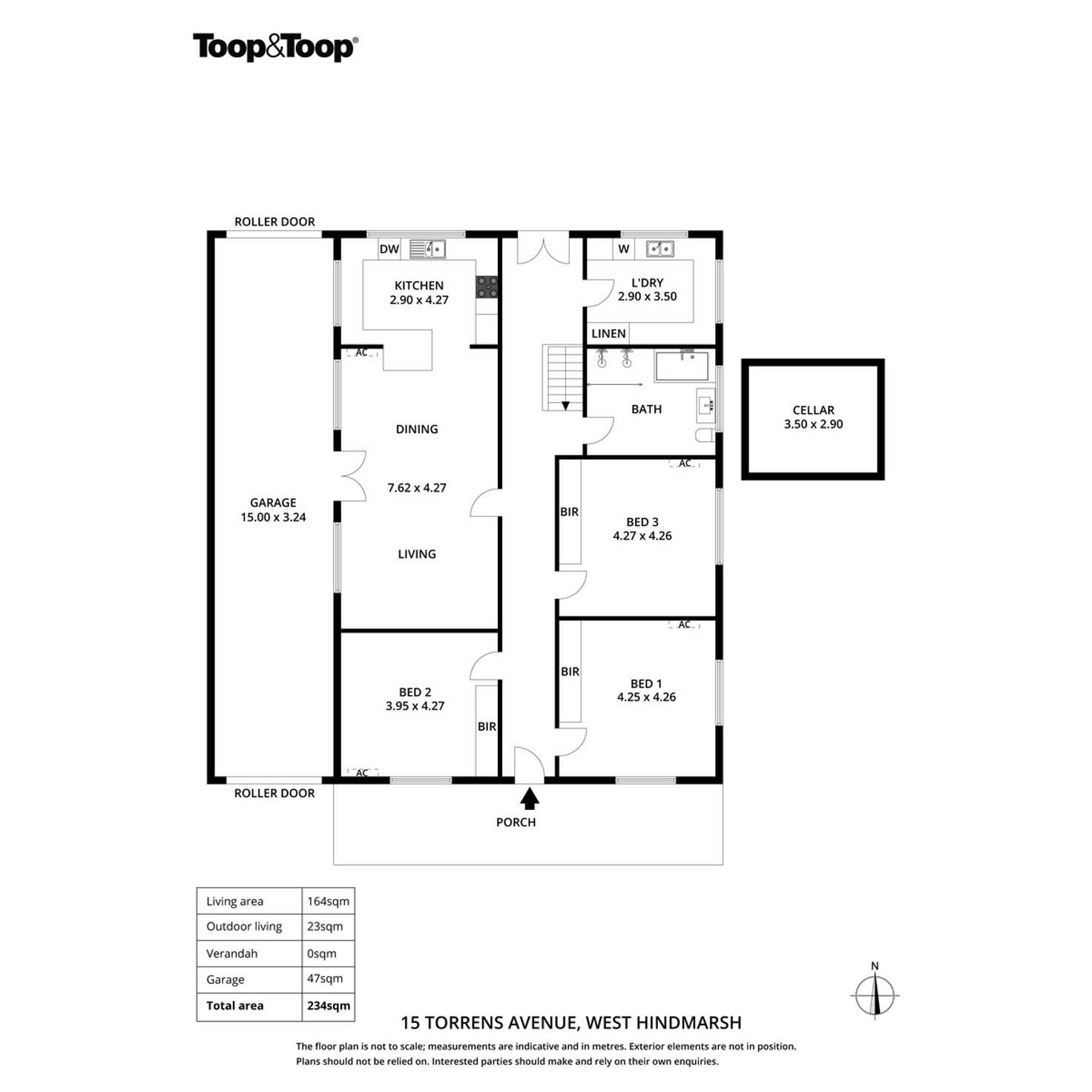 Floorplan of Homely house listing, 15 Torrens Avenue, West Hindmarsh SA 5007