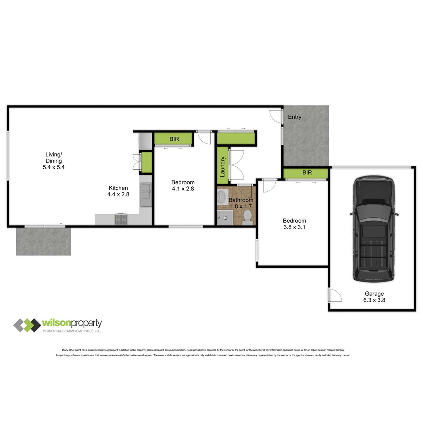 Floorplan of Homely unit listing, 4/26 Tintern Place, Traralgon VIC 3844