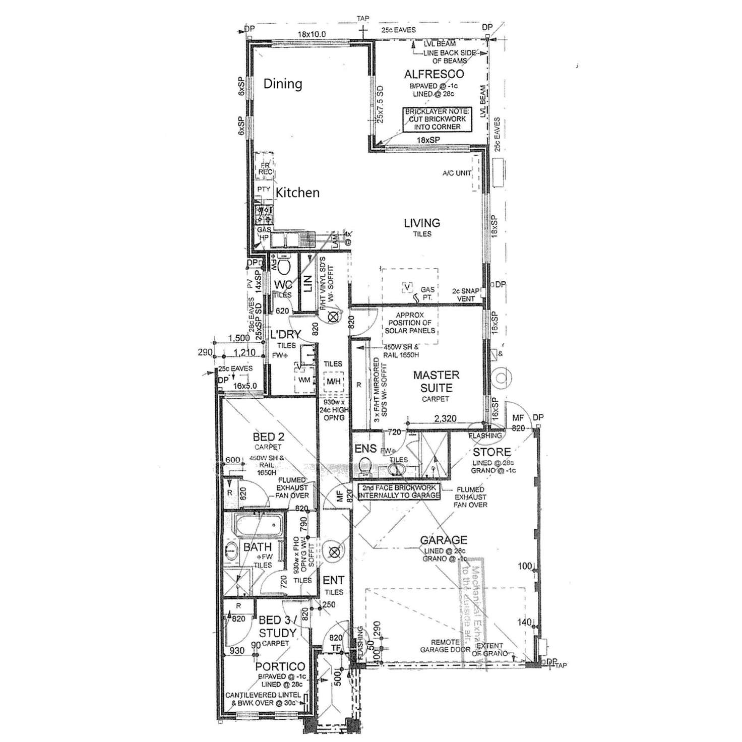 Floorplan of Homely house listing, 5 Heaney Way, Canning Vale WA 6155