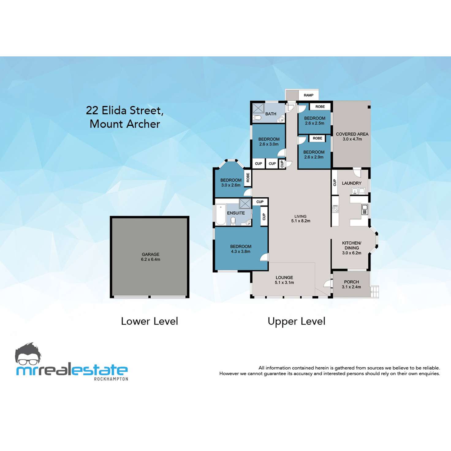 Floorplan of Homely house listing, 22 Elida Street, Mount Archer QLD 4701