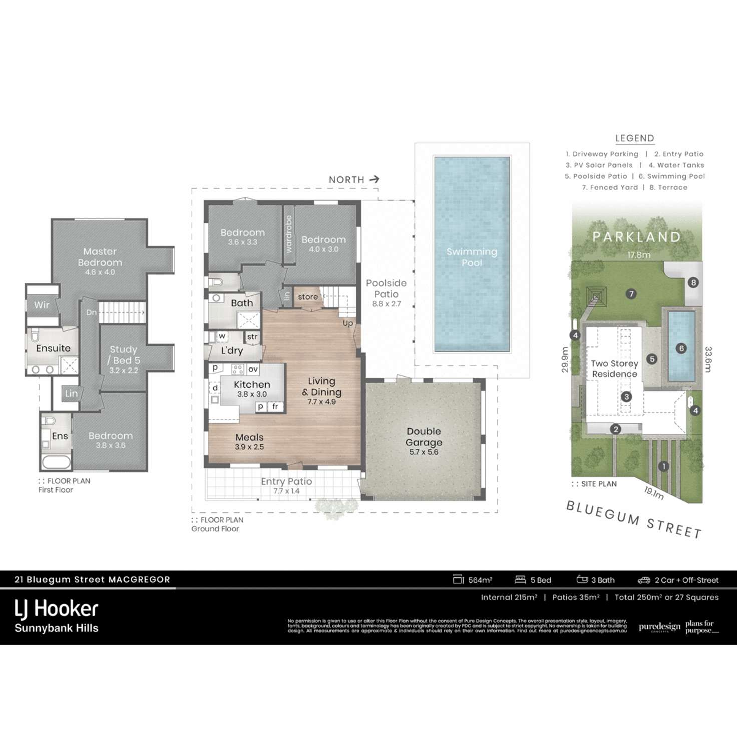 Floorplan of Homely house listing, 21 Bluegum Street, Macgregor QLD 4109