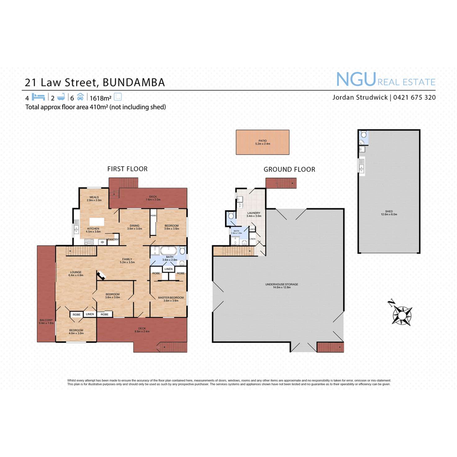 Floorplan of Homely house listing, 21 Law Street, Bundamba QLD 4304