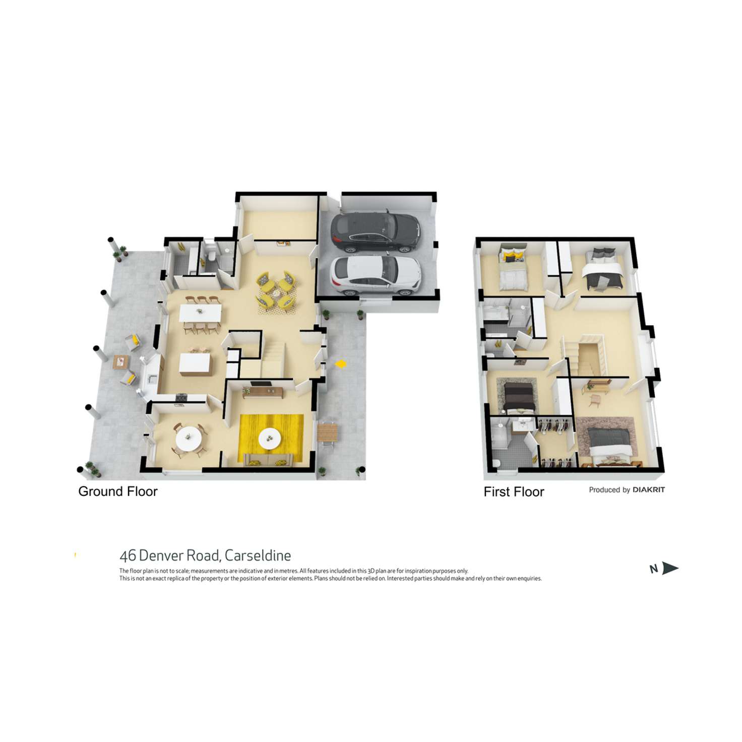Floorplan of Homely house listing, 46 Denver Road, Carseldine QLD 4034