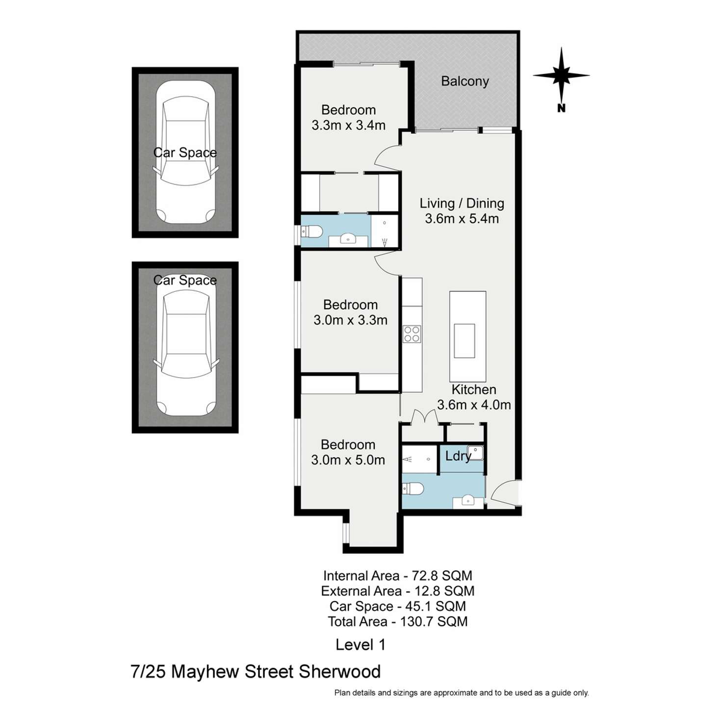 Floorplan of Homely unit listing, 7/25 Mayhew Street, Sherwood QLD 4075