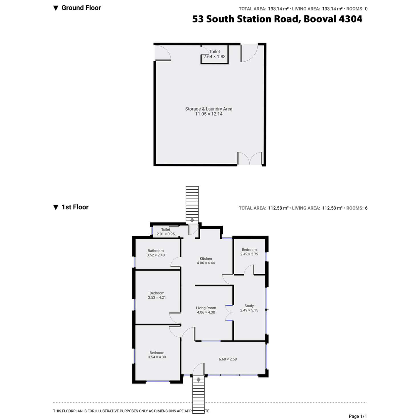Floorplan of Homely house listing, 53 South Station Road, Booval QLD 4304