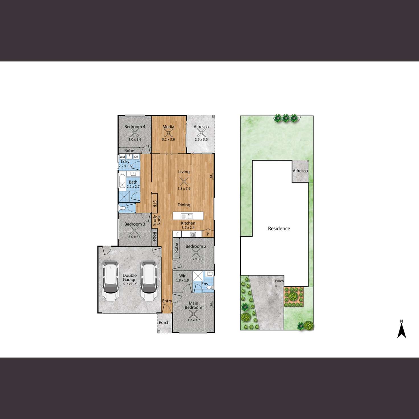 Floorplan of Homely house listing, 47 Greenhaven Circuit, Narangba QLD 4504