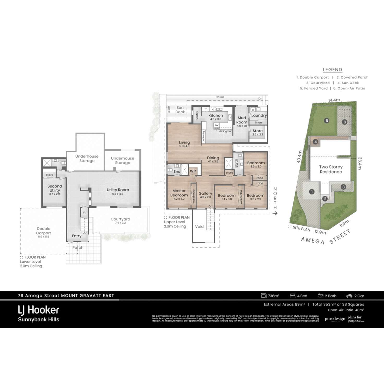 Floorplan of Homely house listing, 76 Amega Street, Mount Gravatt East QLD 4122