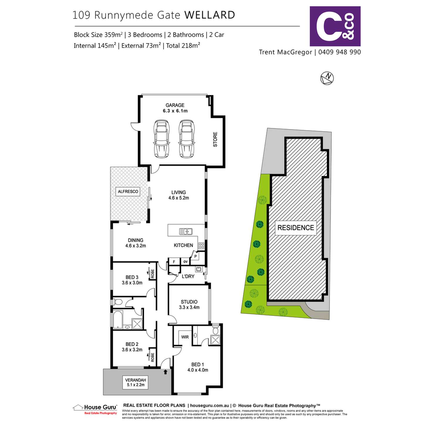 Floorplan of Homely house listing, 109 Runnymede Gate, Wellard WA 6170