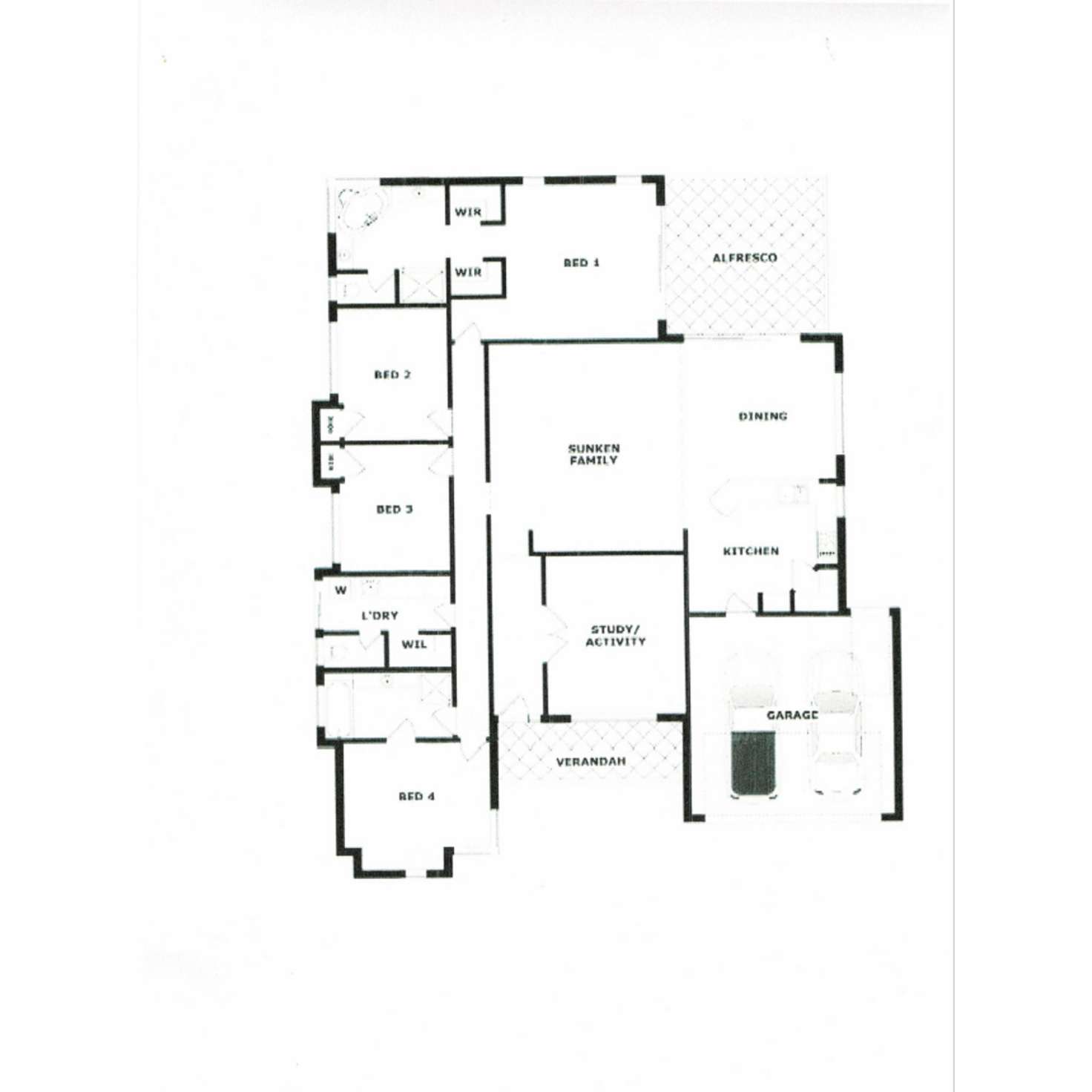 Floorplan of Homely house listing, 12 Condro Bend, Sinagra WA 6065