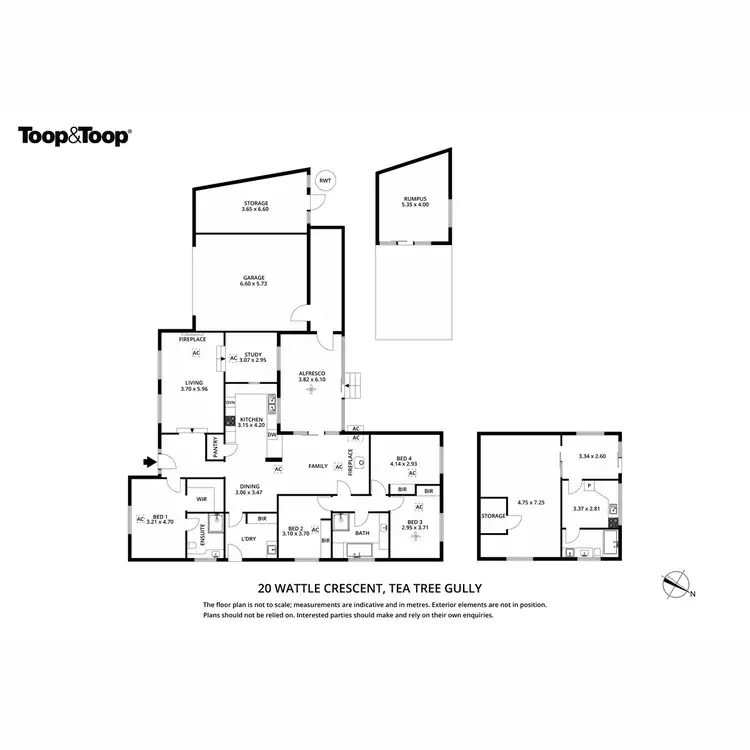 Floorplan of Homely house listing, 20 Wattle Crescent, Tea Tree Gully SA 5091