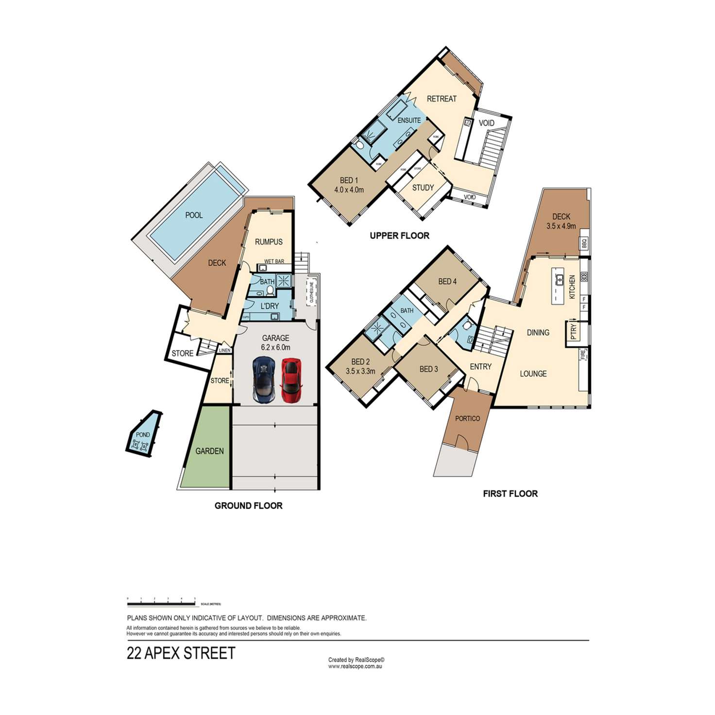 Floorplan of Homely house listing, 22 Apex Street, Balmoral QLD 4171