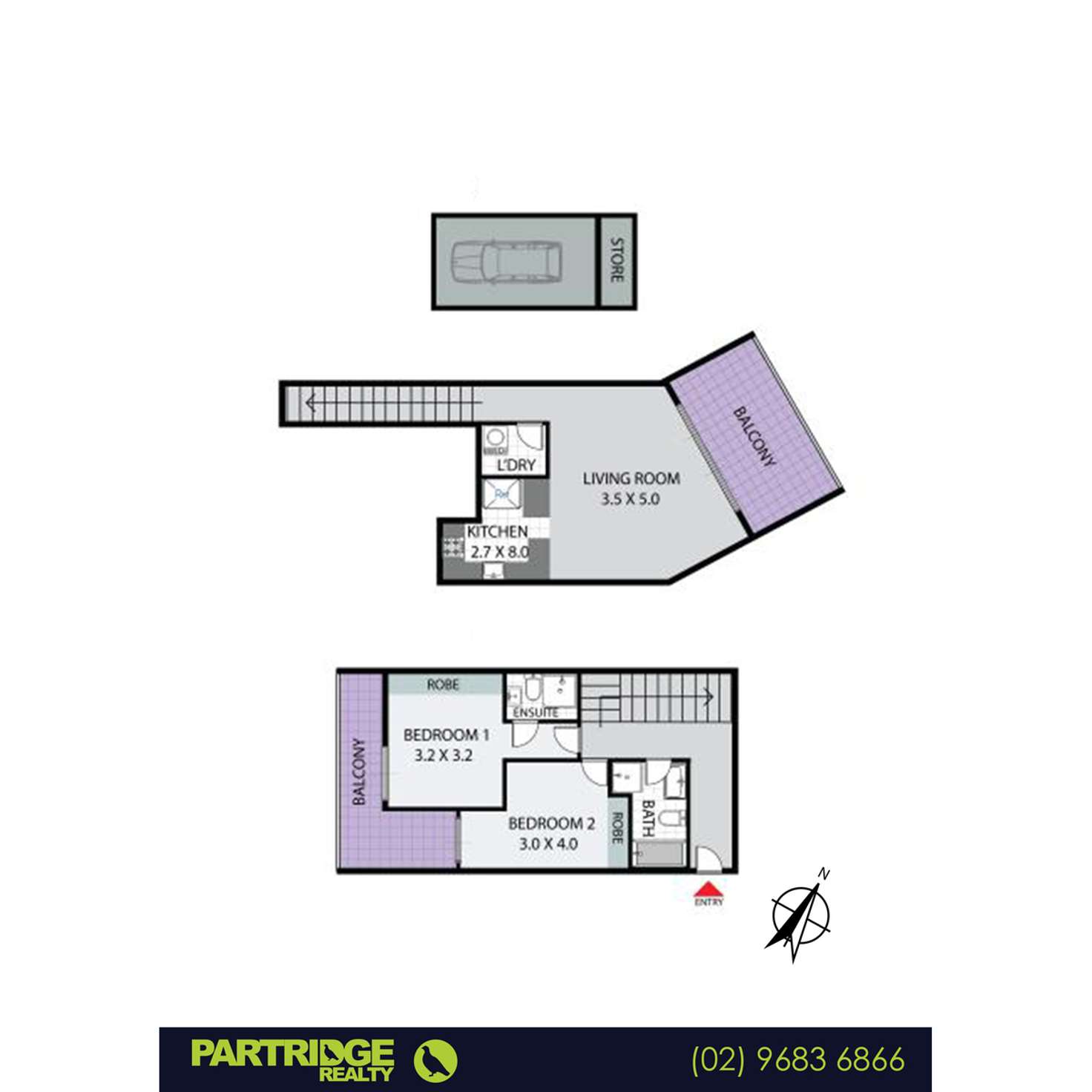 Floorplan of Homely unit listing, 49/8-18 Briens Road, Northmead NSW 2152