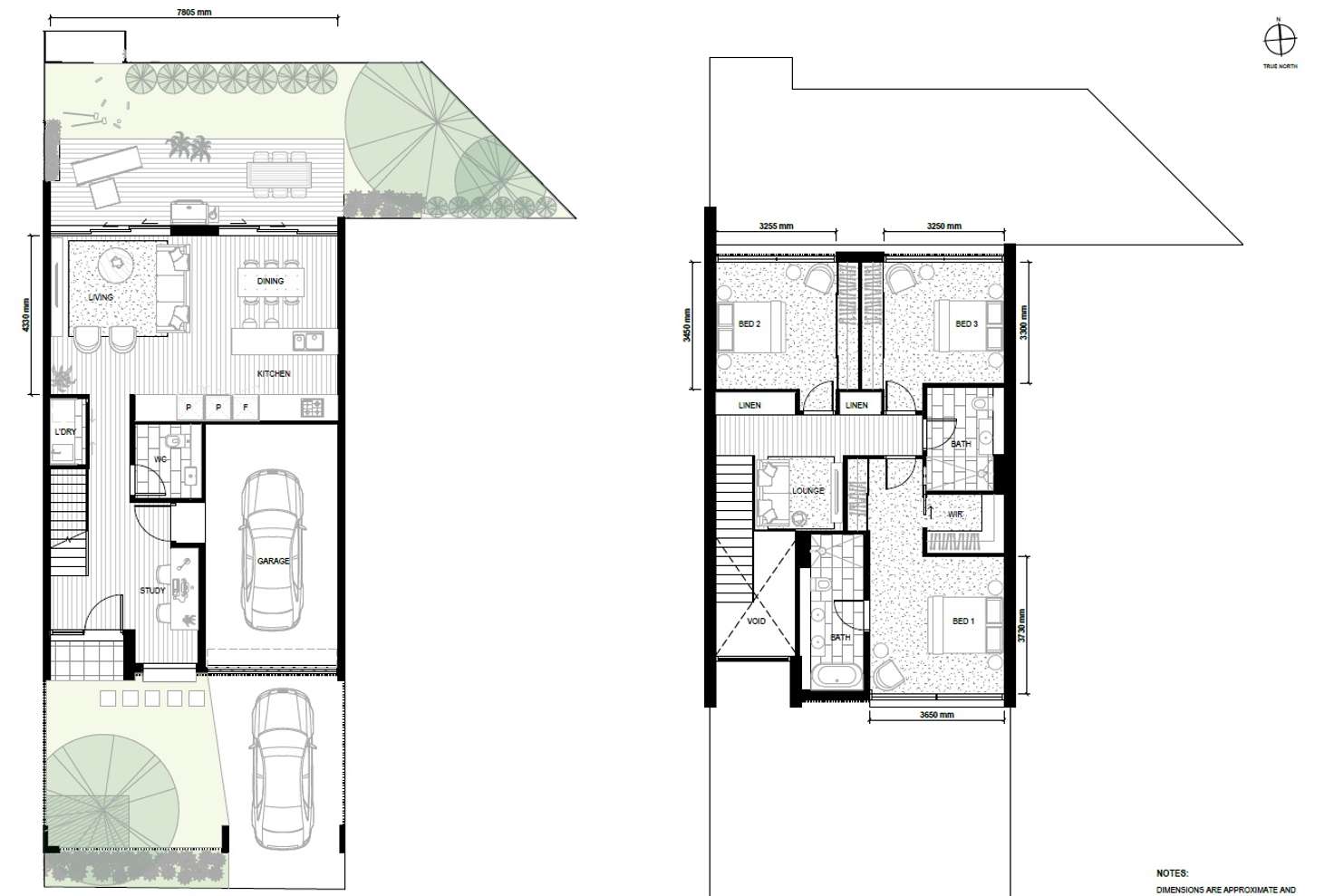 Floorplan of Homely townhouse listing, 8/2-6 Tatong Road, Brighton East VIC 3187