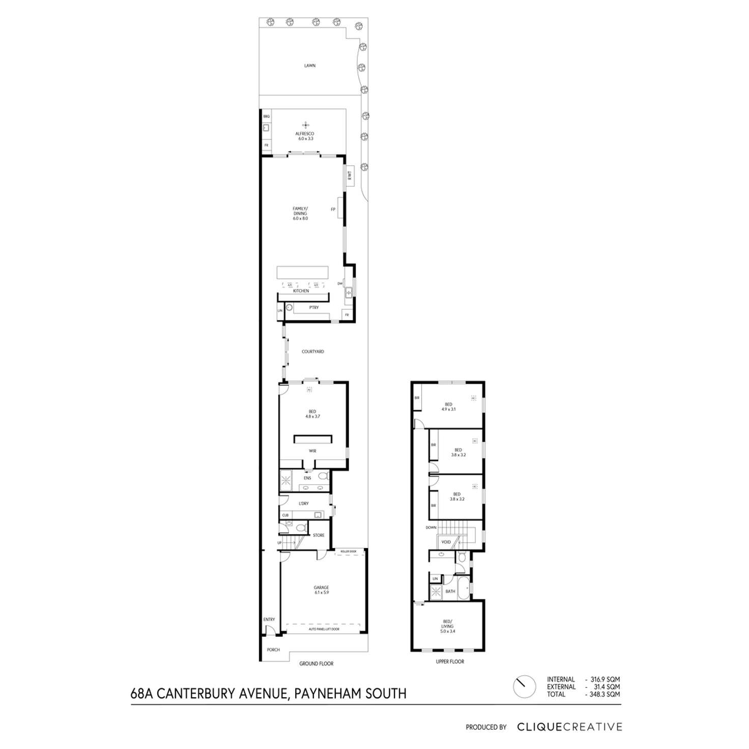 Floorplan of Homely house listing, 68A Canterbury Avenue, Payneham South SA 5070