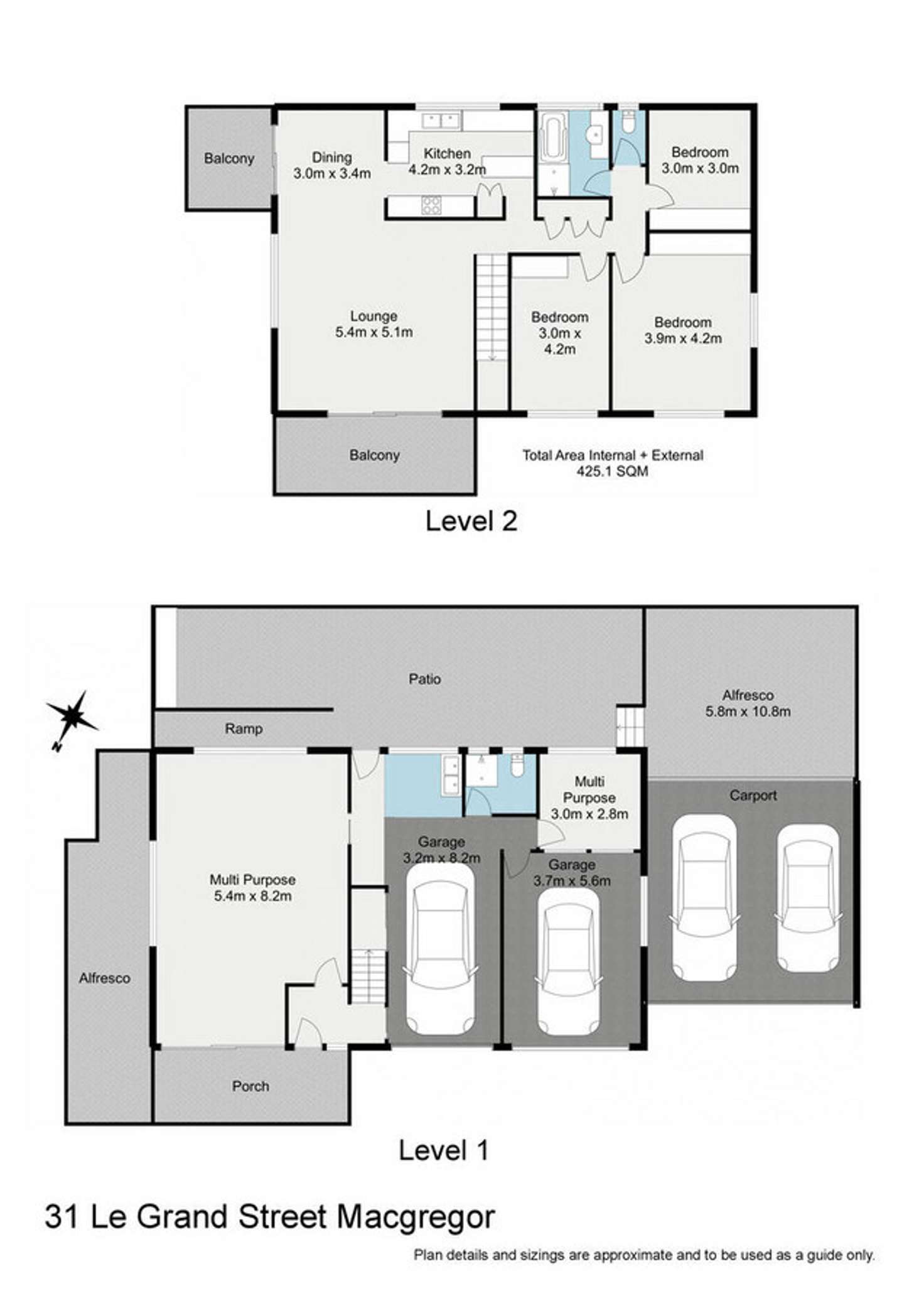 Floorplan of Homely house listing, 31 Le Grand Street, Macgregor QLD 4109