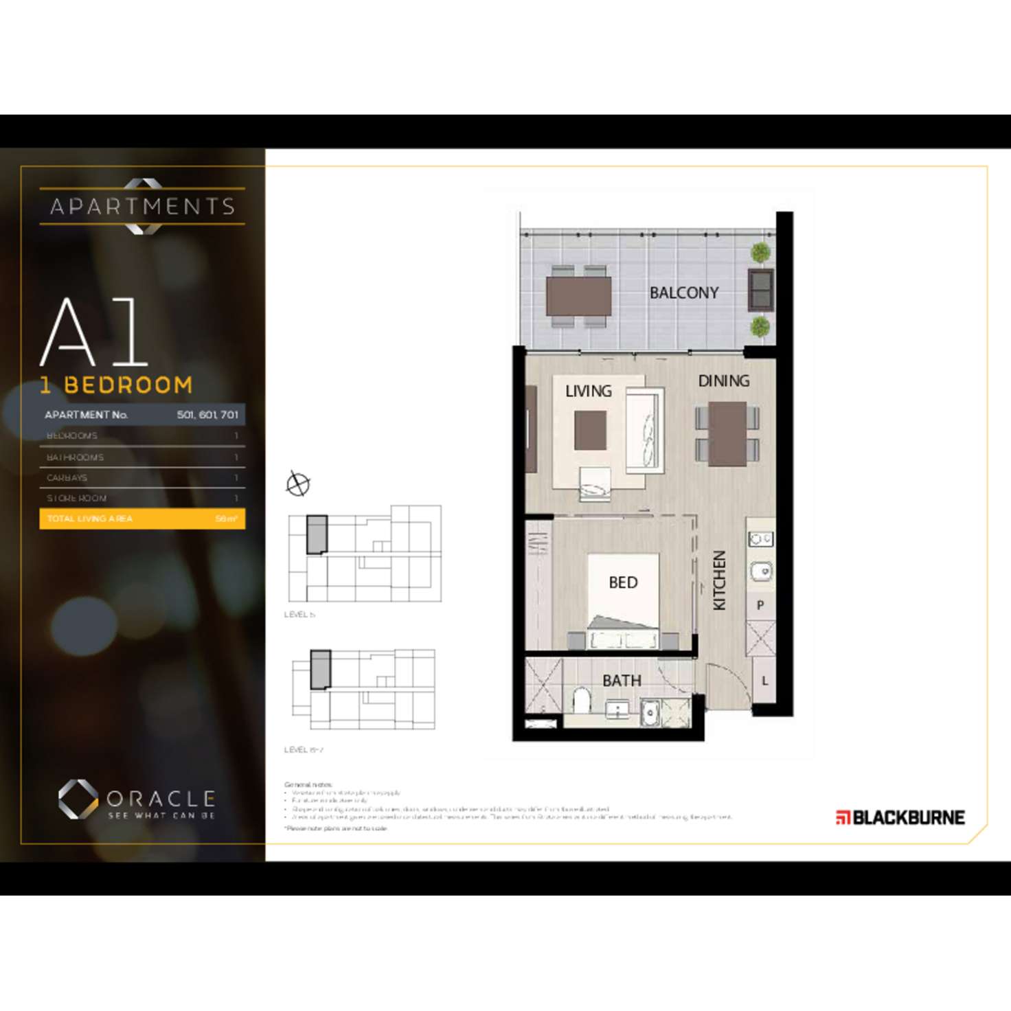 Floorplan of Homely apartment listing, 701/105 Stirling Street, Perth WA 6000