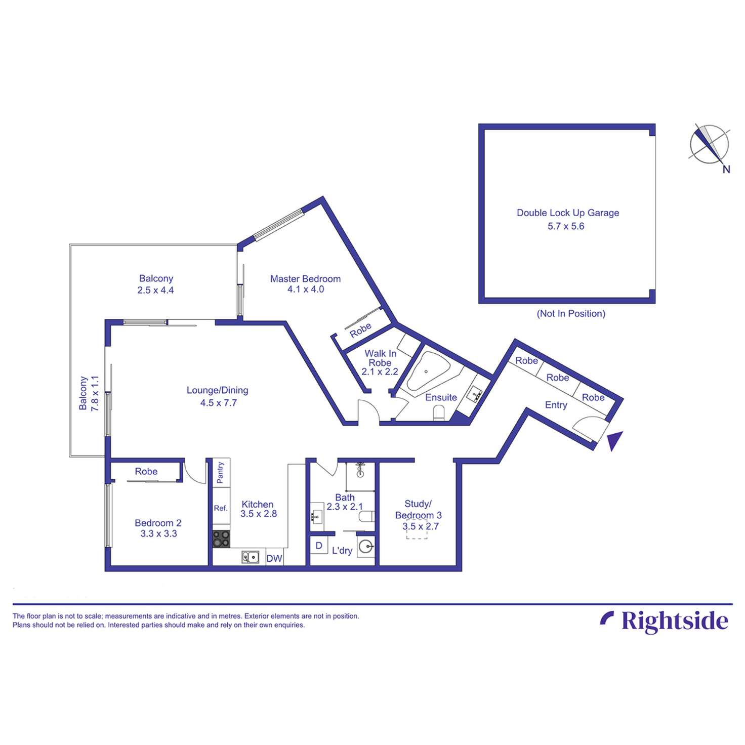 Floorplan of Homely unit listing, 502/168 Queenscliff Road, Queenscliff NSW 2096
