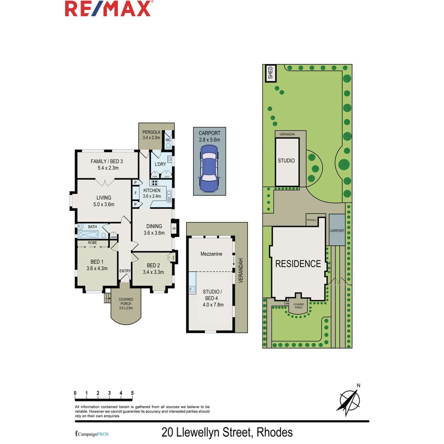 Floorplan of Homely house listing, 20 Llewellyn Street, Rhodes NSW 2138