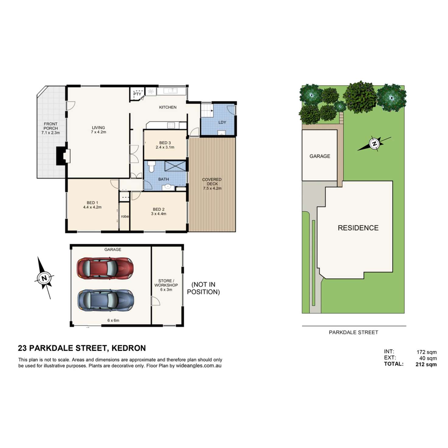 Floorplan of Homely house listing, 23 Parkdale Street, Kedron QLD 4031