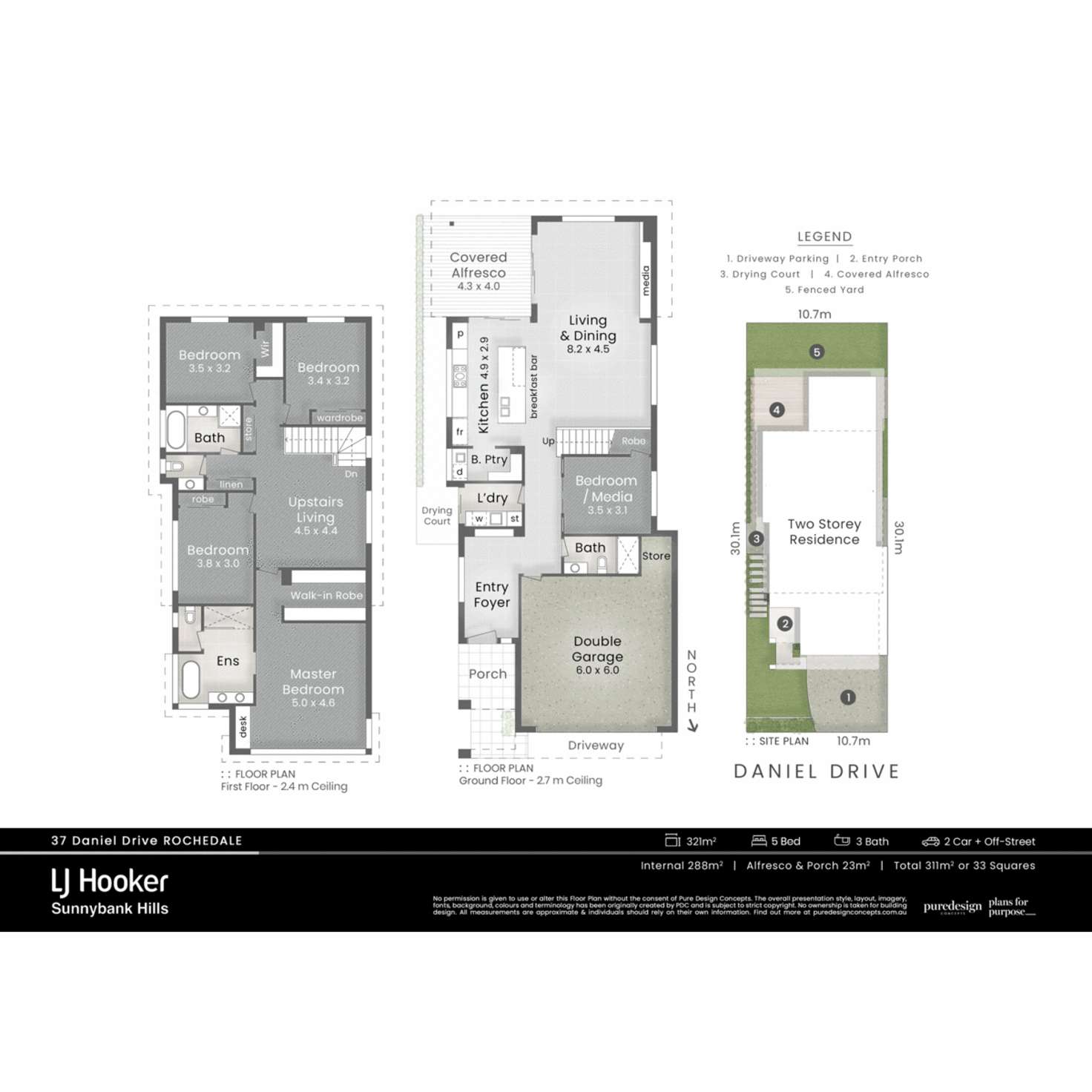 Floorplan of Homely house listing, 37 Daniel Drive, Rochedale QLD 4123