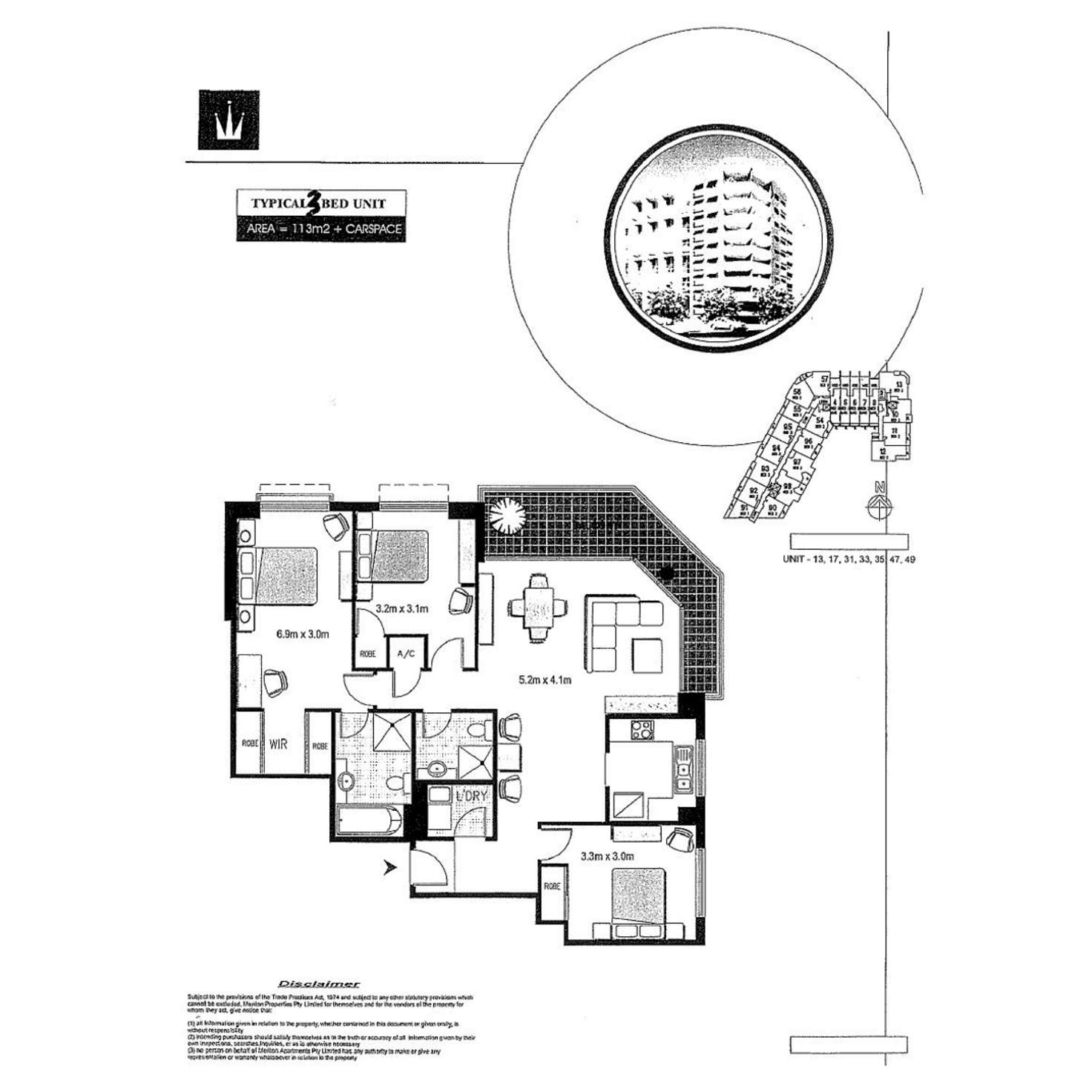 Floorplan of Homely apartment listing, 17/7 Crystal Street, Waterloo NSW 2017