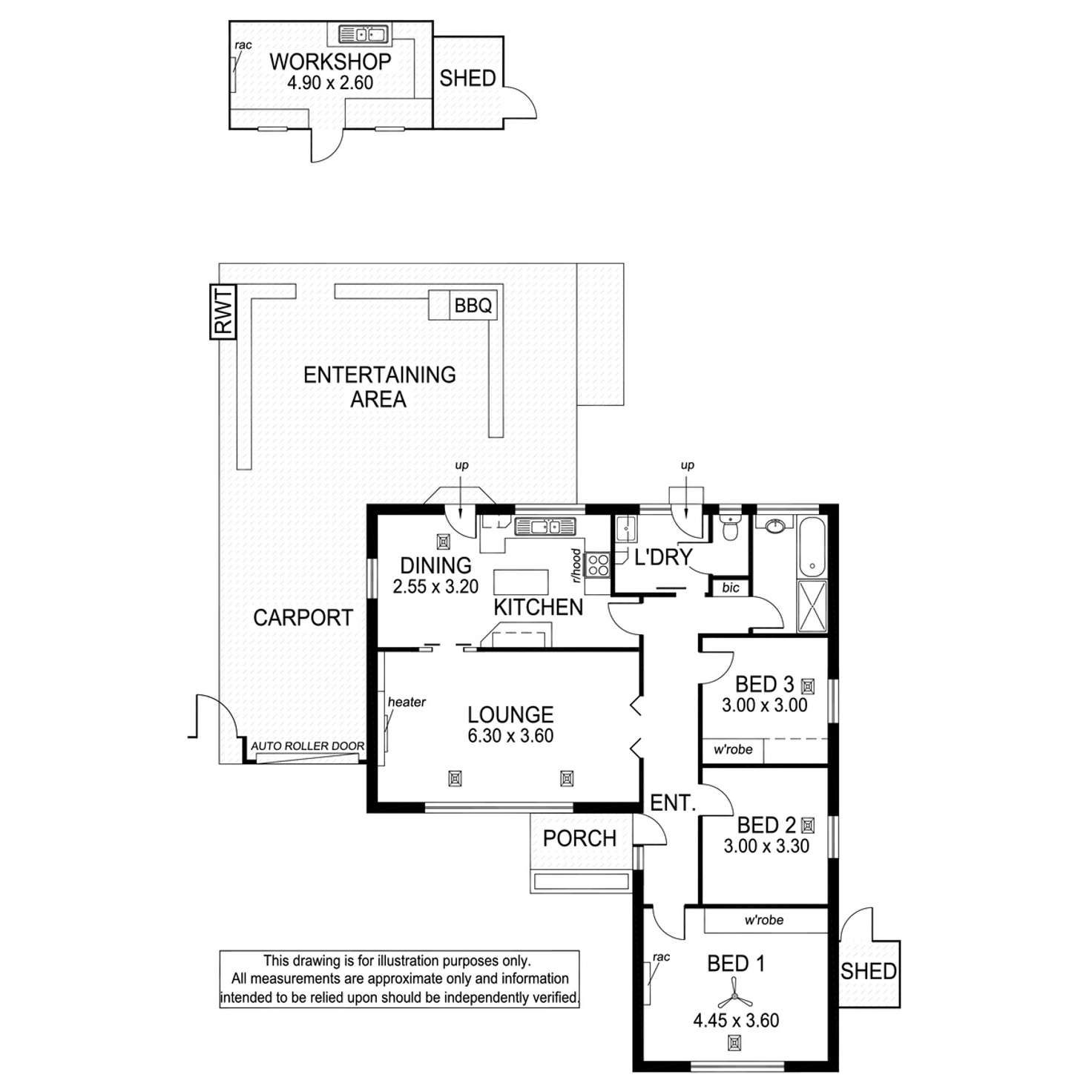 Floorplan of Homely house listing, 9 Somers Court, North Brighton SA 5048