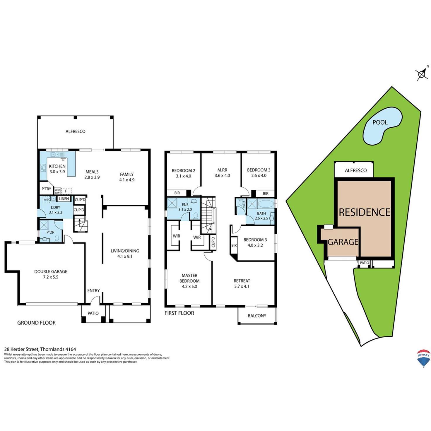 Floorplan of Homely house listing, 28 Kerder Street, Thornlands QLD 4164