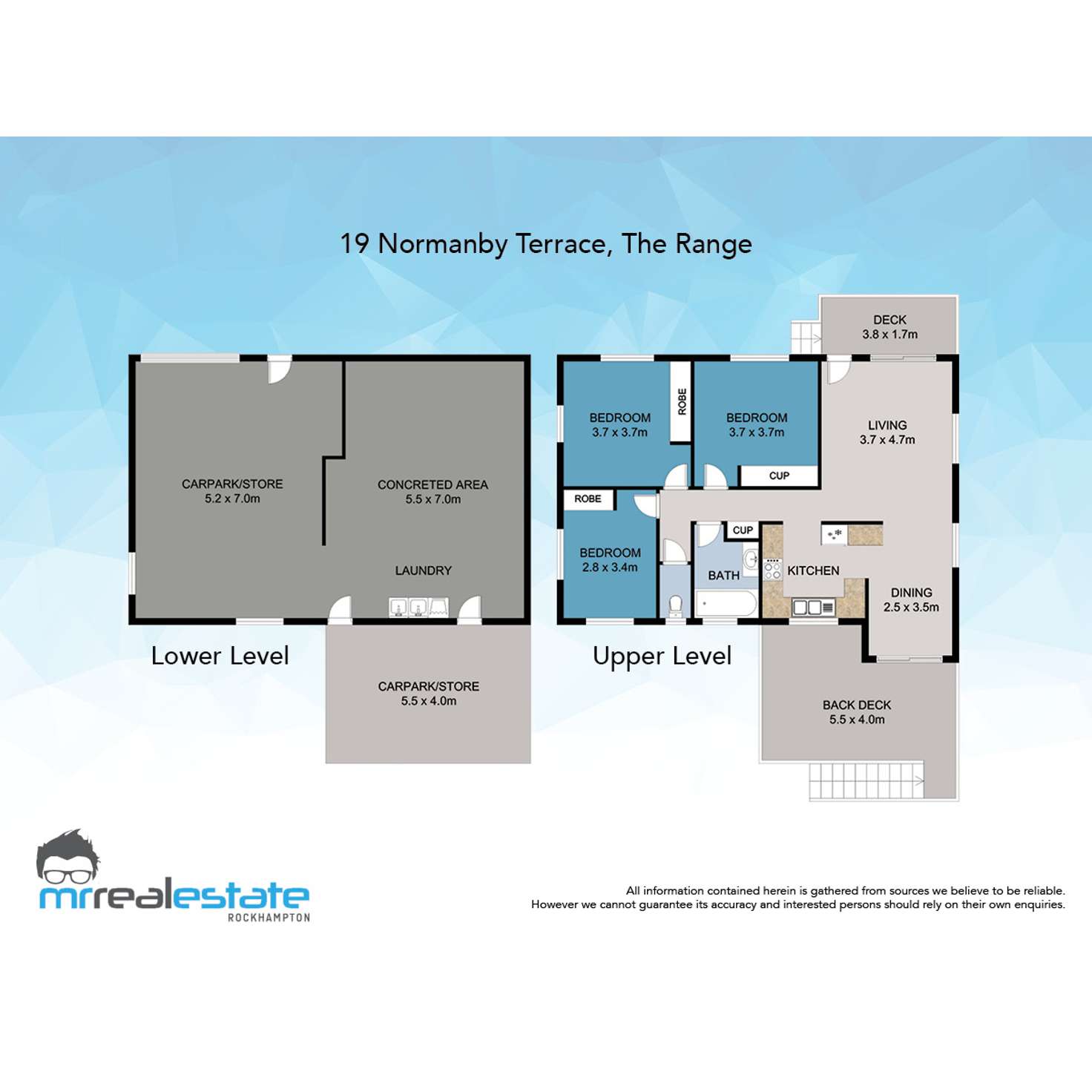 Floorplan of Homely house listing, 19 Normanby Terrace, The Range QLD 4700