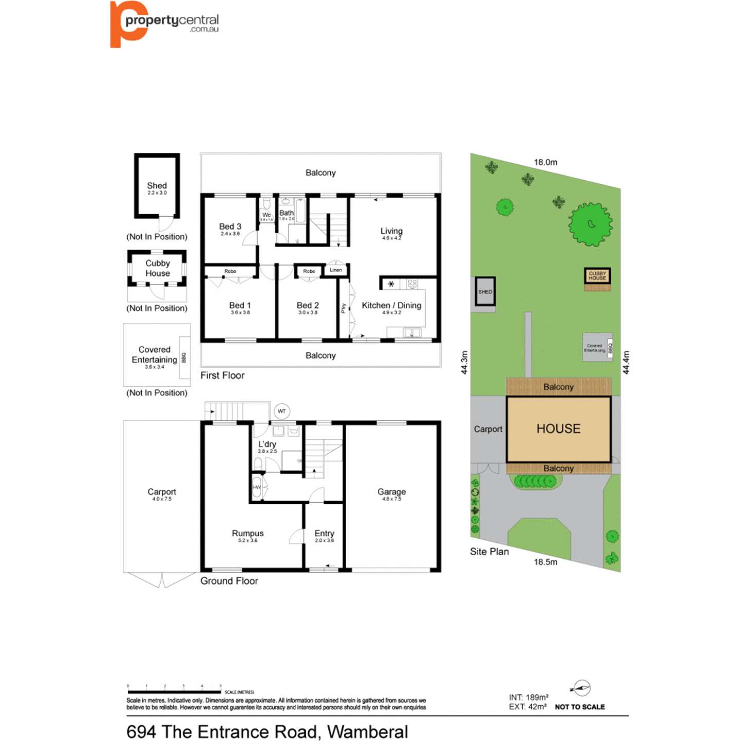 Floorplan of Homely house listing, 694 The Entrance Road, Wamberal NSW 2260
