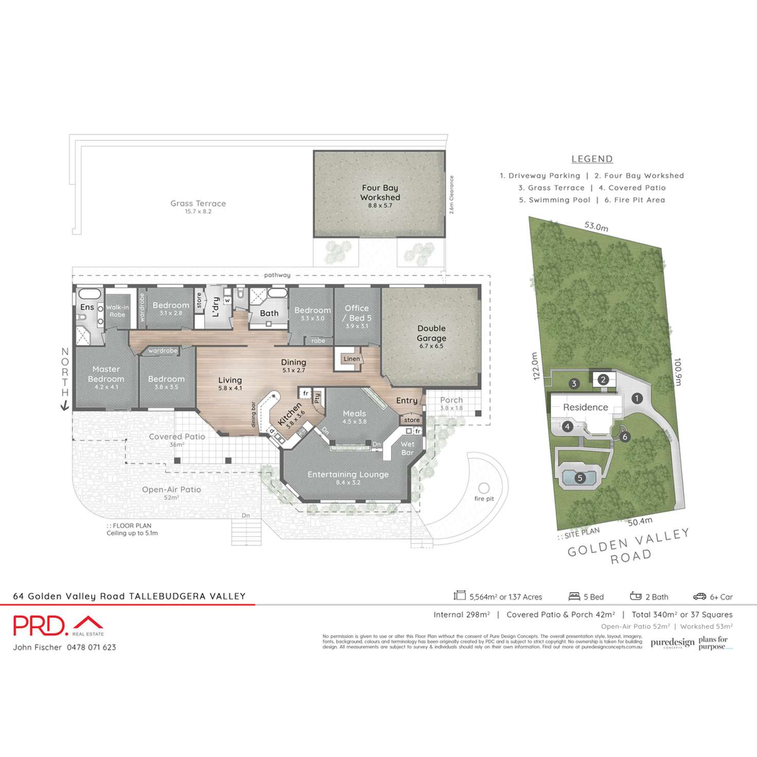 Floorplan of Homely house listing, 64 Golden Valley Road, Tallebudgera Valley QLD 4228