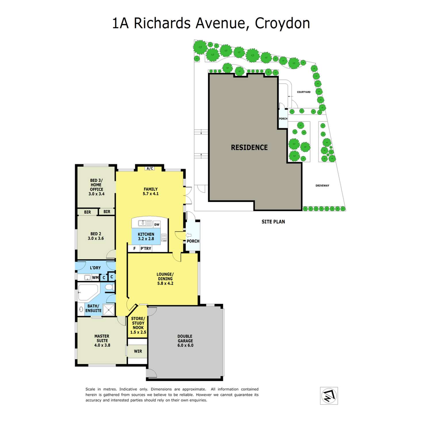 Floorplan of Homely house listing, 1A Richards Avenue, Croydon VIC 3136