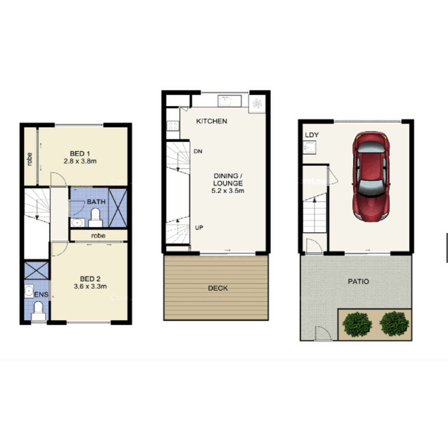Floorplan of Homely villa listing, 8/11 Norman Street, Annerley QLD 4103