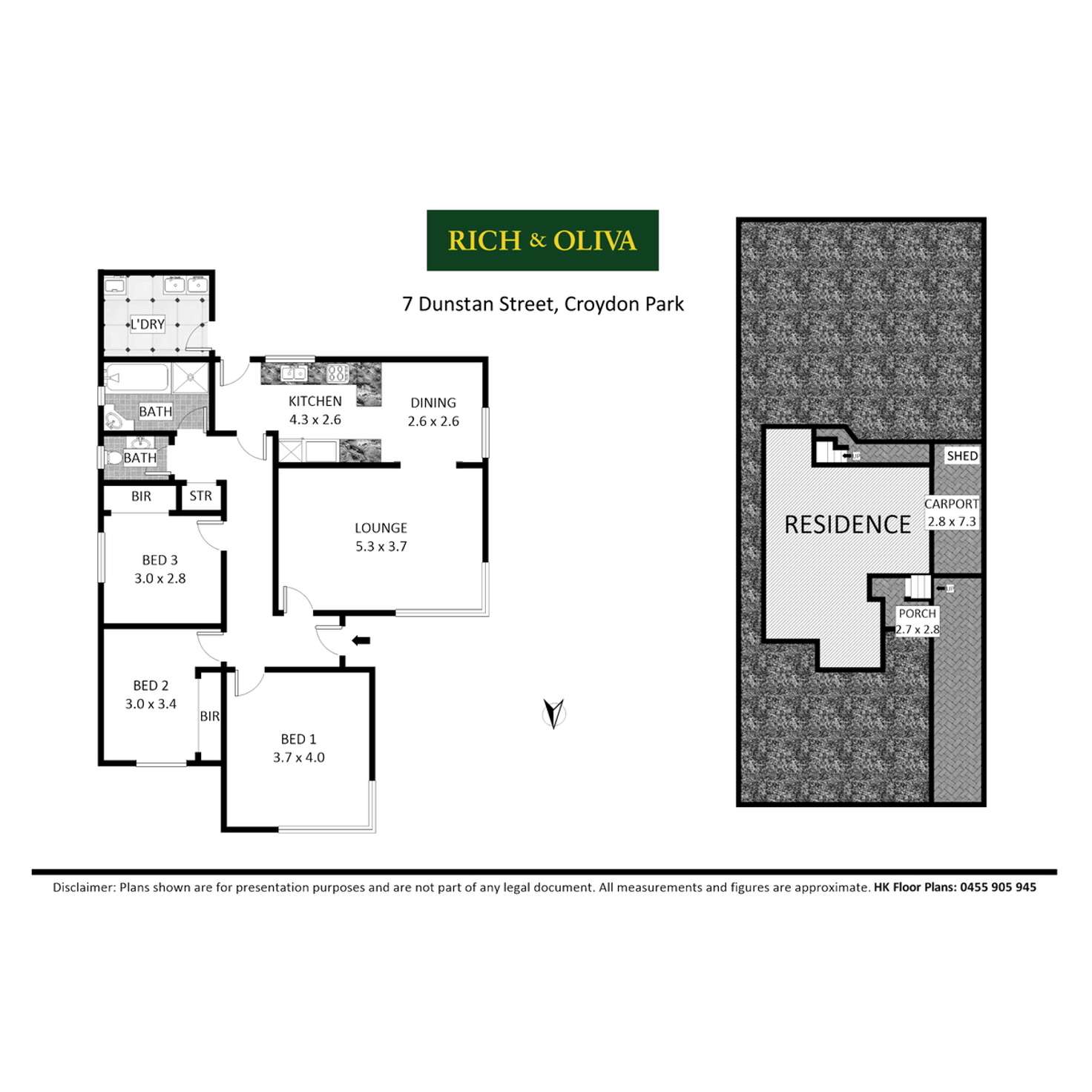 Floorplan of Homely house listing, 7 Dunstan Street, Croydon Park NSW 2133