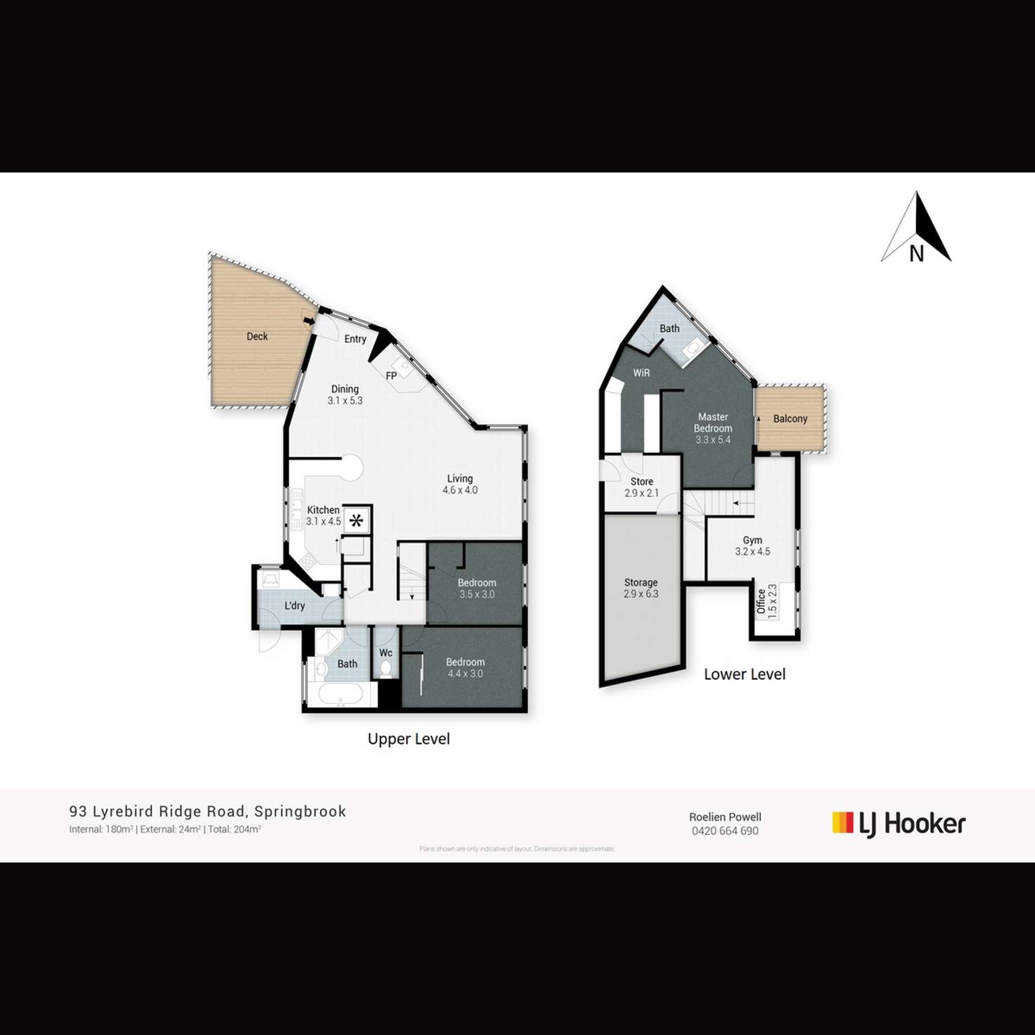 Floorplan of Homely house listing, 93-95 Lyrebird Ridge Road, Springbrook QLD 4213